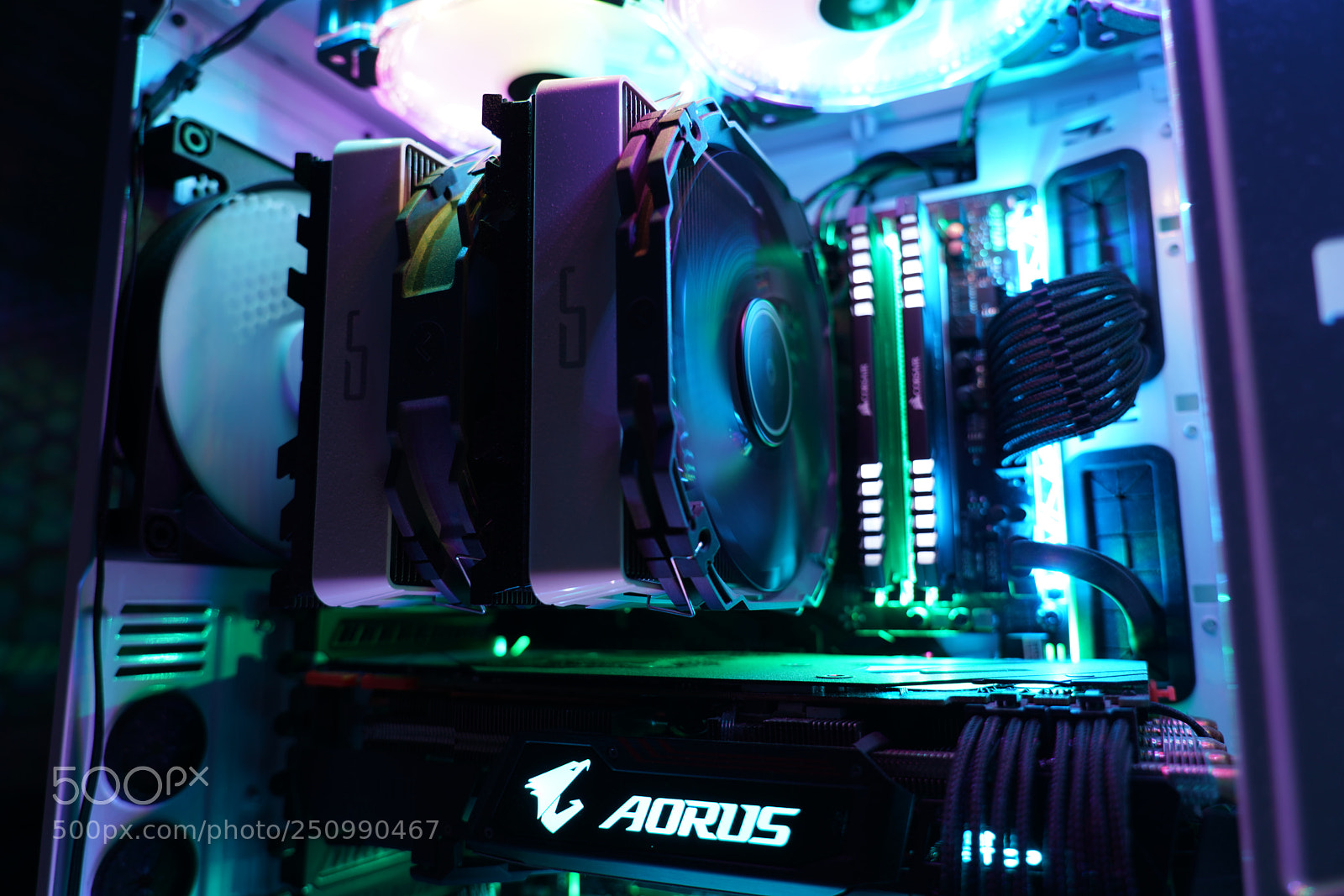 Sony a7R III sample photo. Inside a computer photography