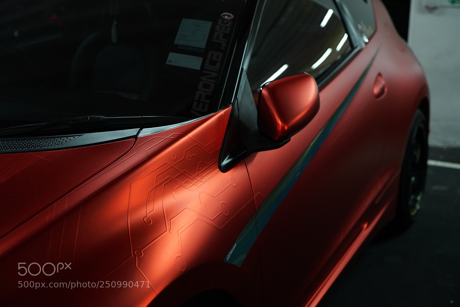 Sony a7R III sample photo. 3d car body wrap photography