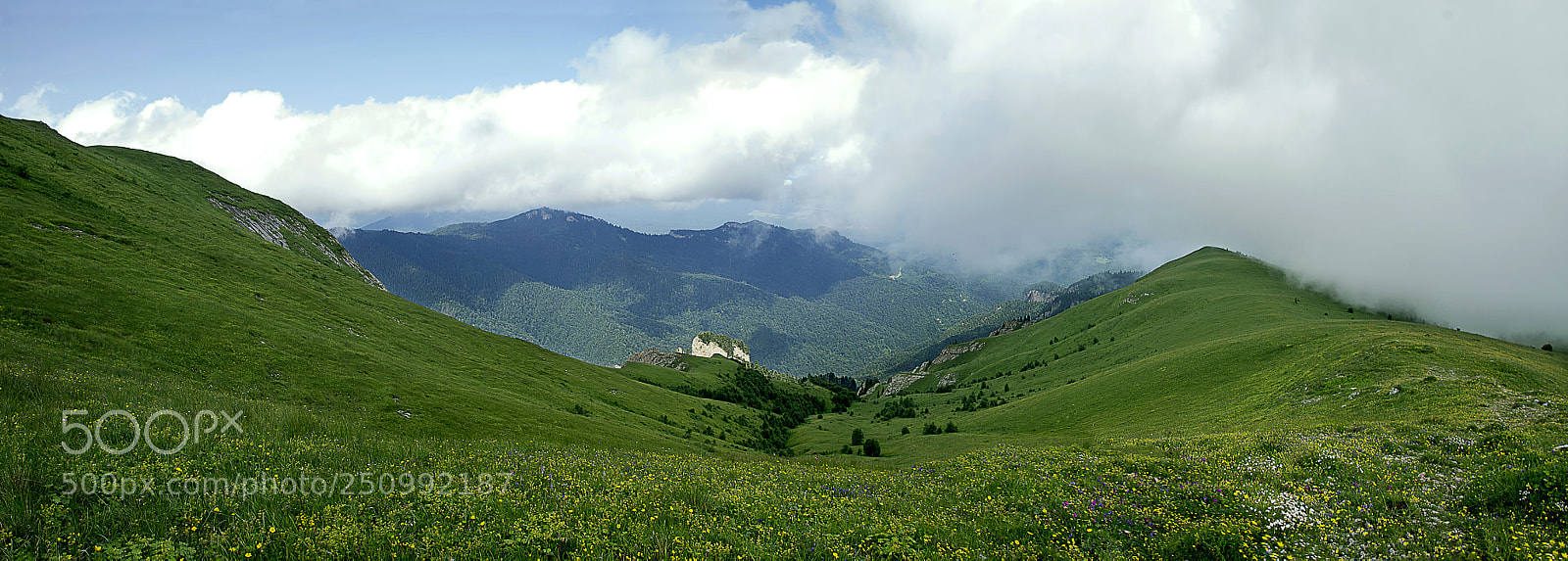 Pentax K-5 sample photo. Panorama of the caucasus photography