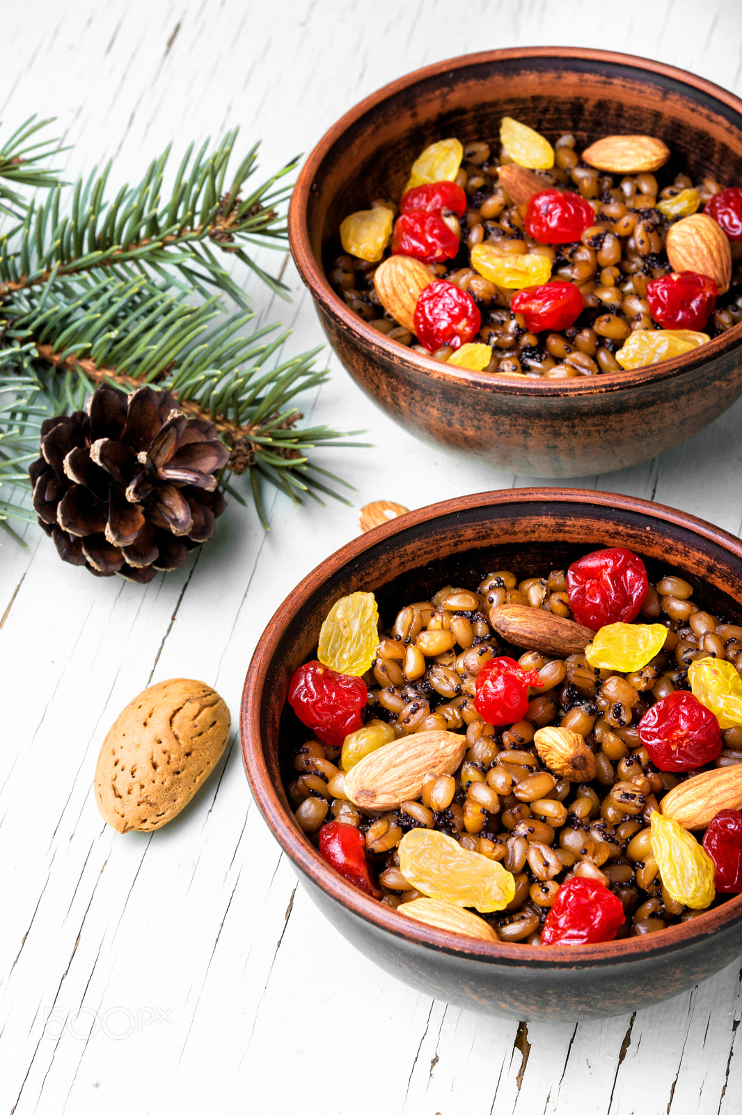 Nikon D7100 sample photo. Holiday porridge with nuts photography