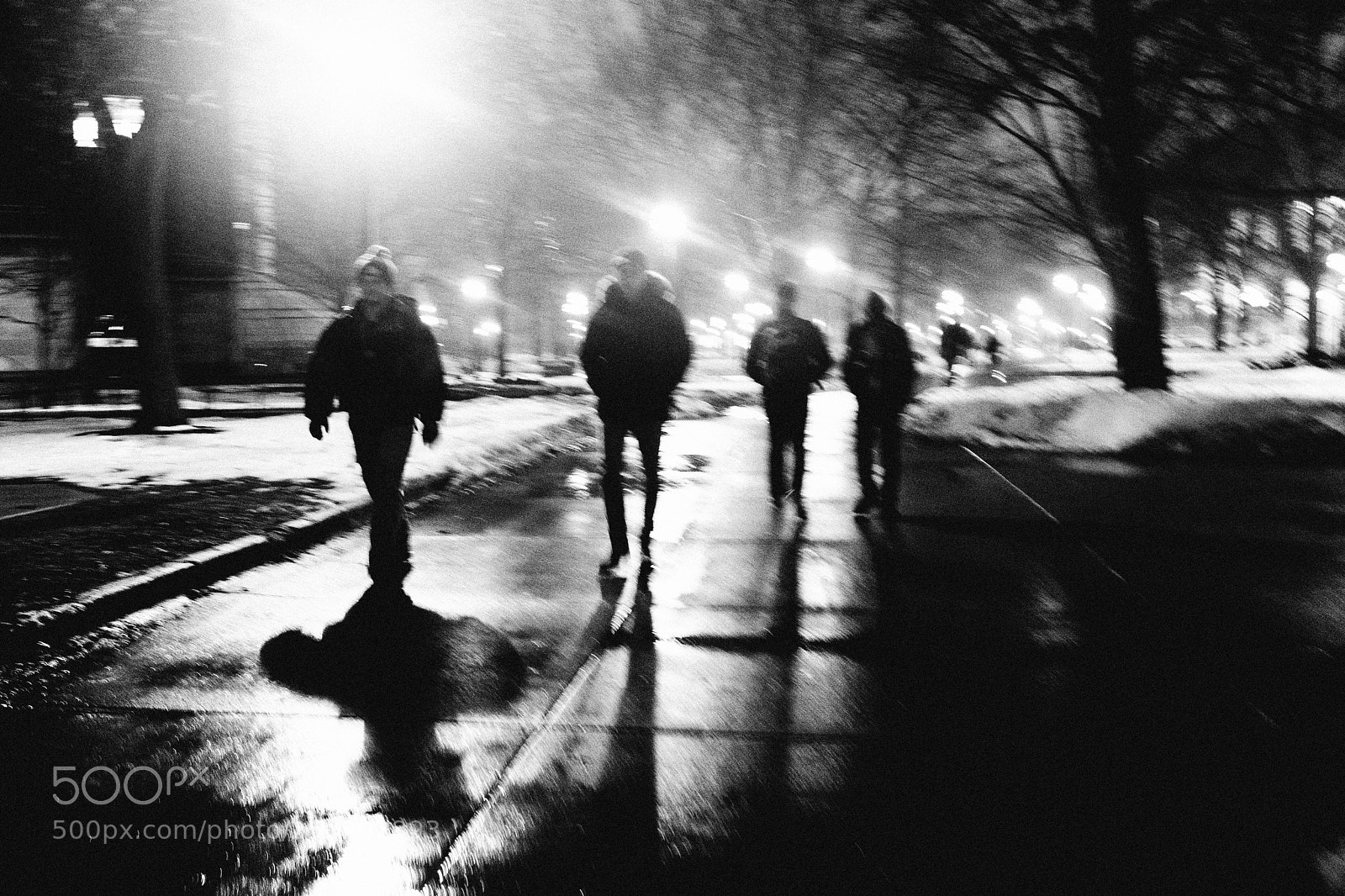 Fujifilm X100F sample photo. Night walk photography