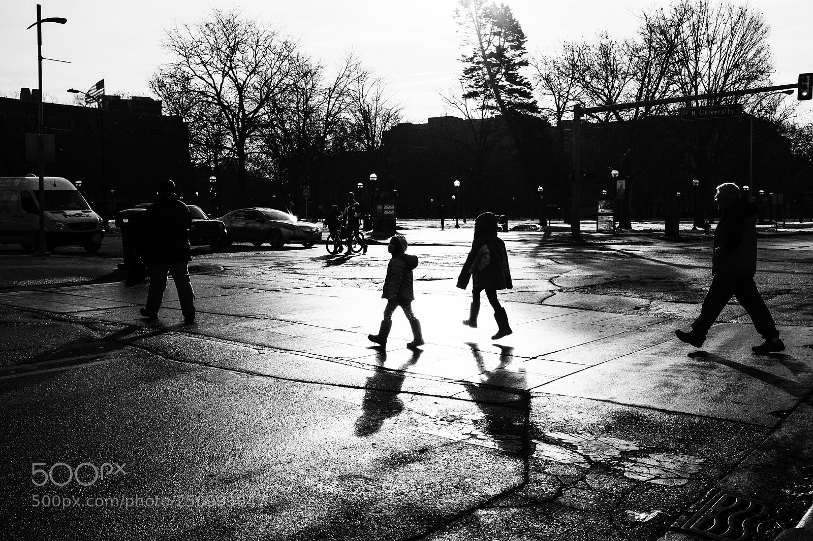 Fujifilm X100F sample photo. Crossing photography