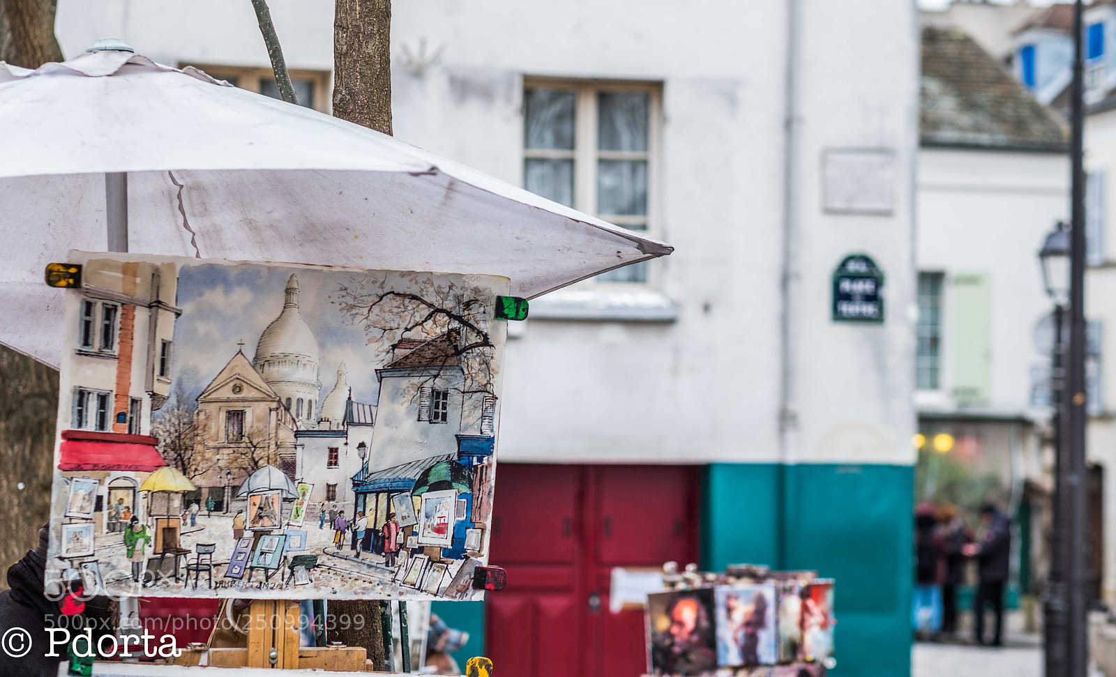 Fujifilm X-Pro2 sample photo. Place du tertre, paris photography