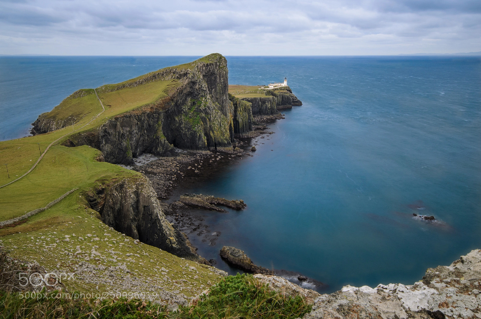 Nikon D5100 sample photo. Windy neist point photography
