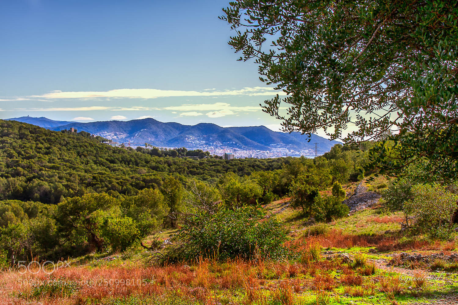 Canon EOS 7D sample photo. Sitges desde els colls-miralpeix photography