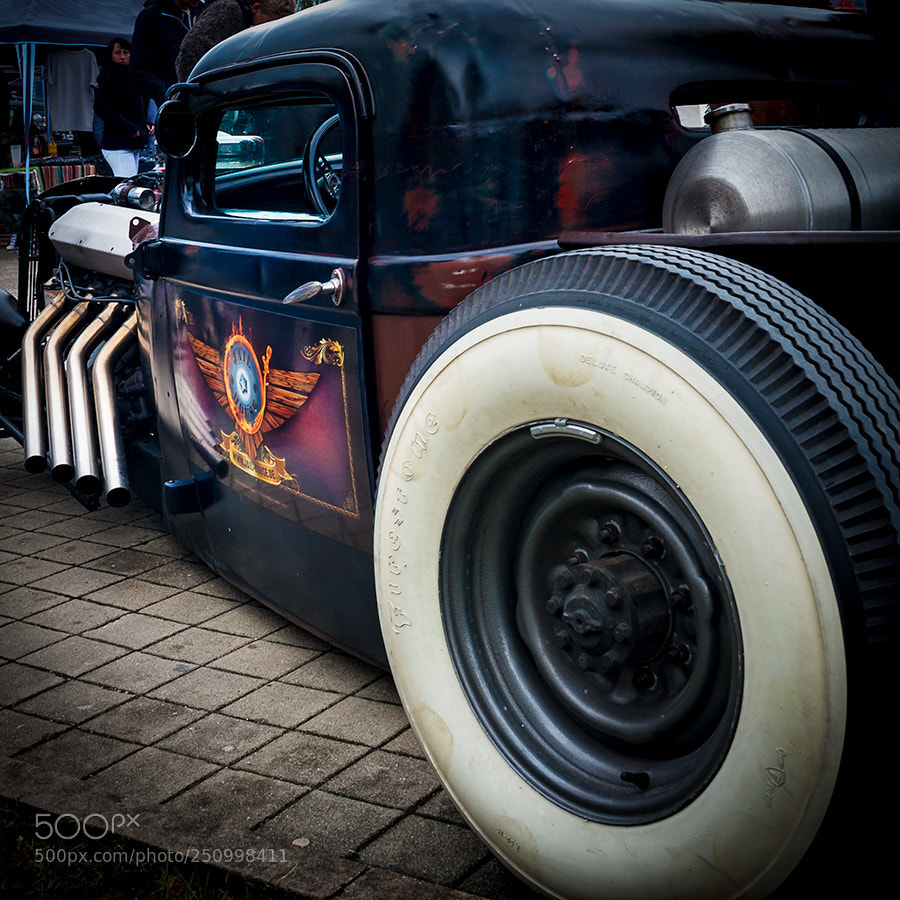 Canon EOS 40D sample photo. Hot rod photography