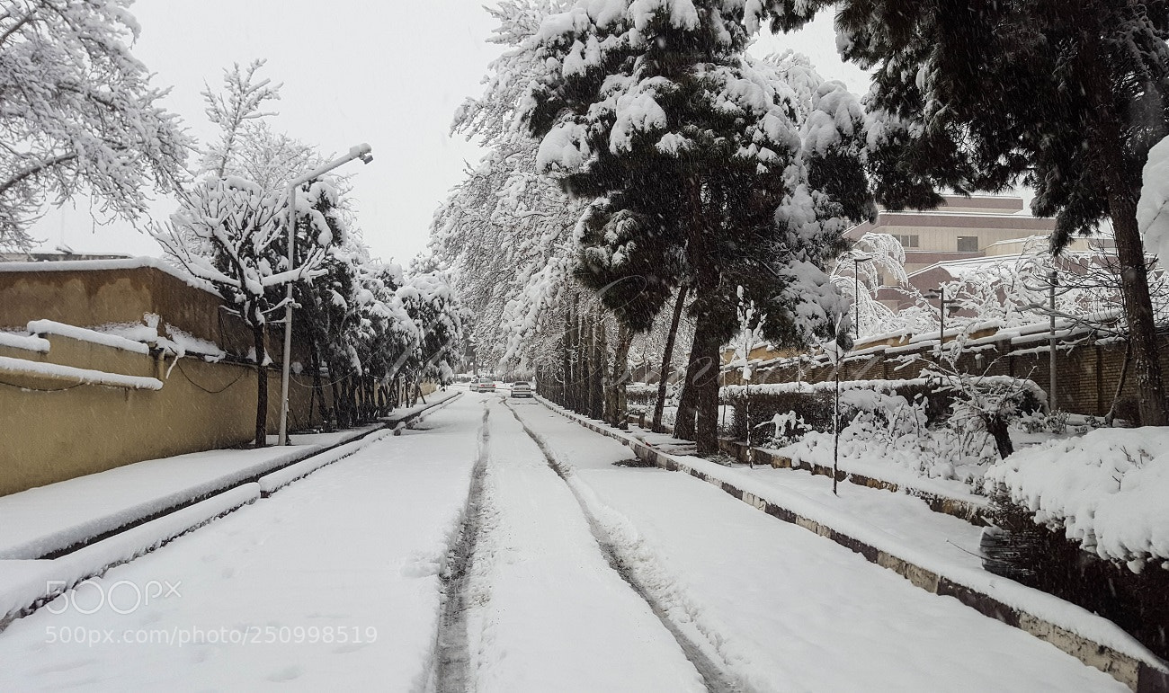 Samsung Galaxy S6 sample photo. The road is closed photography