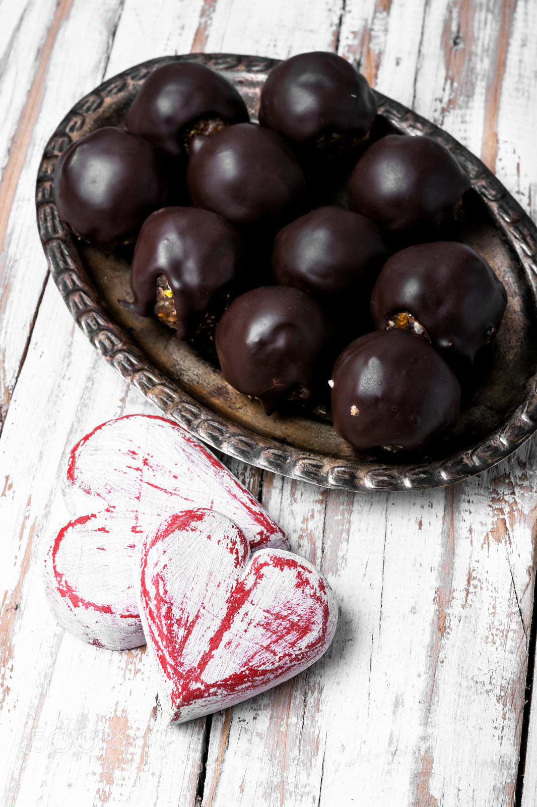Nikon D7100 sample photo. Chocolate candies for valentines photography