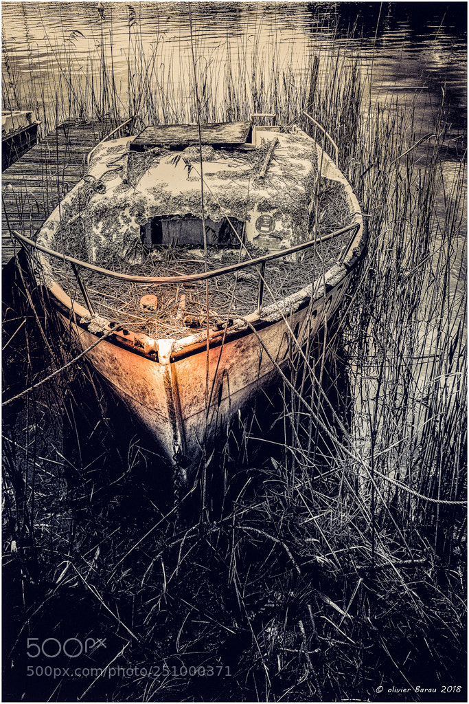 Sony Cyber-shot DSC-RX100 II sample photo. Old boat photography