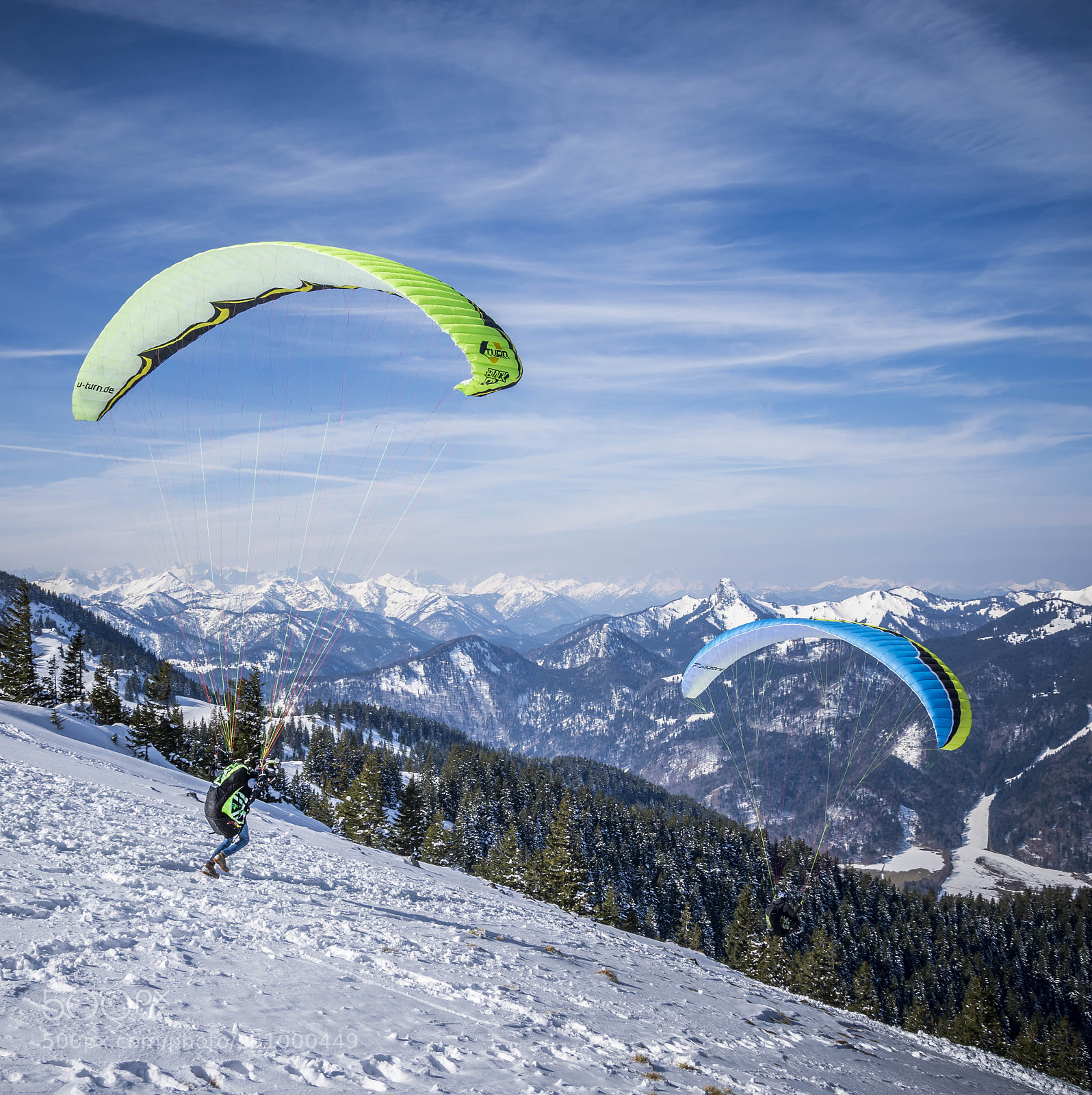 Nikon D7100 sample photo. Paragliding in wallberg photography