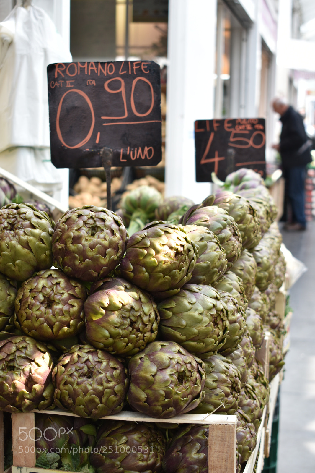 Nikon D3400 sample photo. Carciofi in roma photography