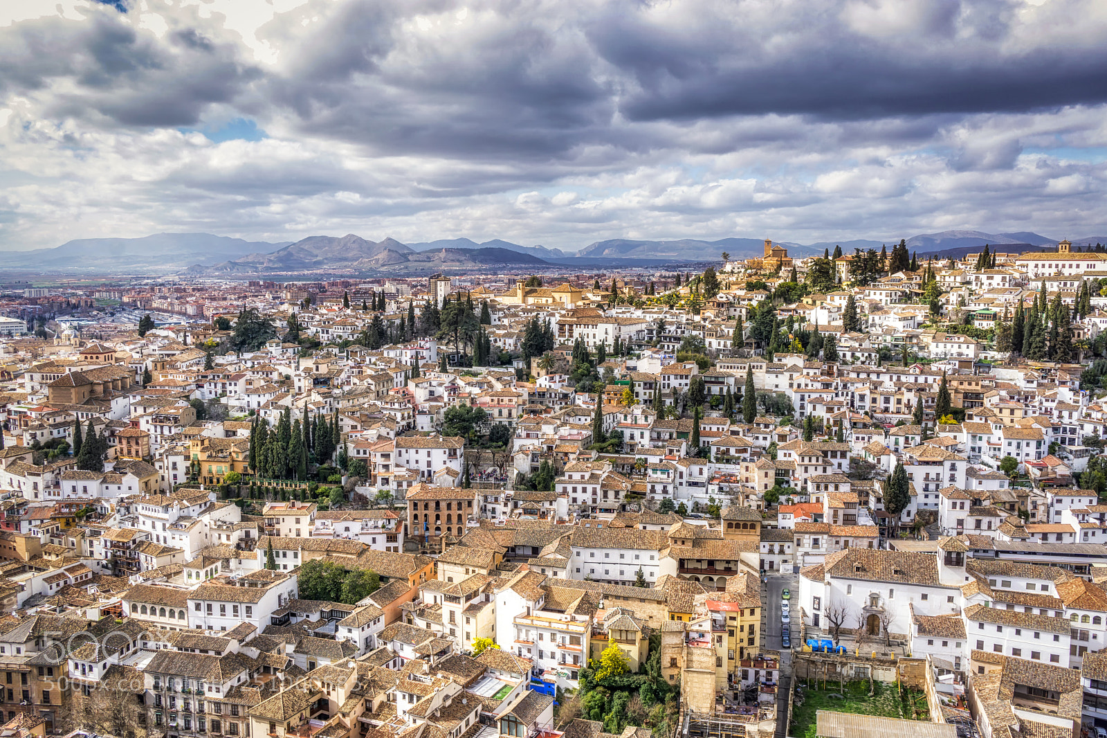 Sony a6000 sample photo. Granada city view photography