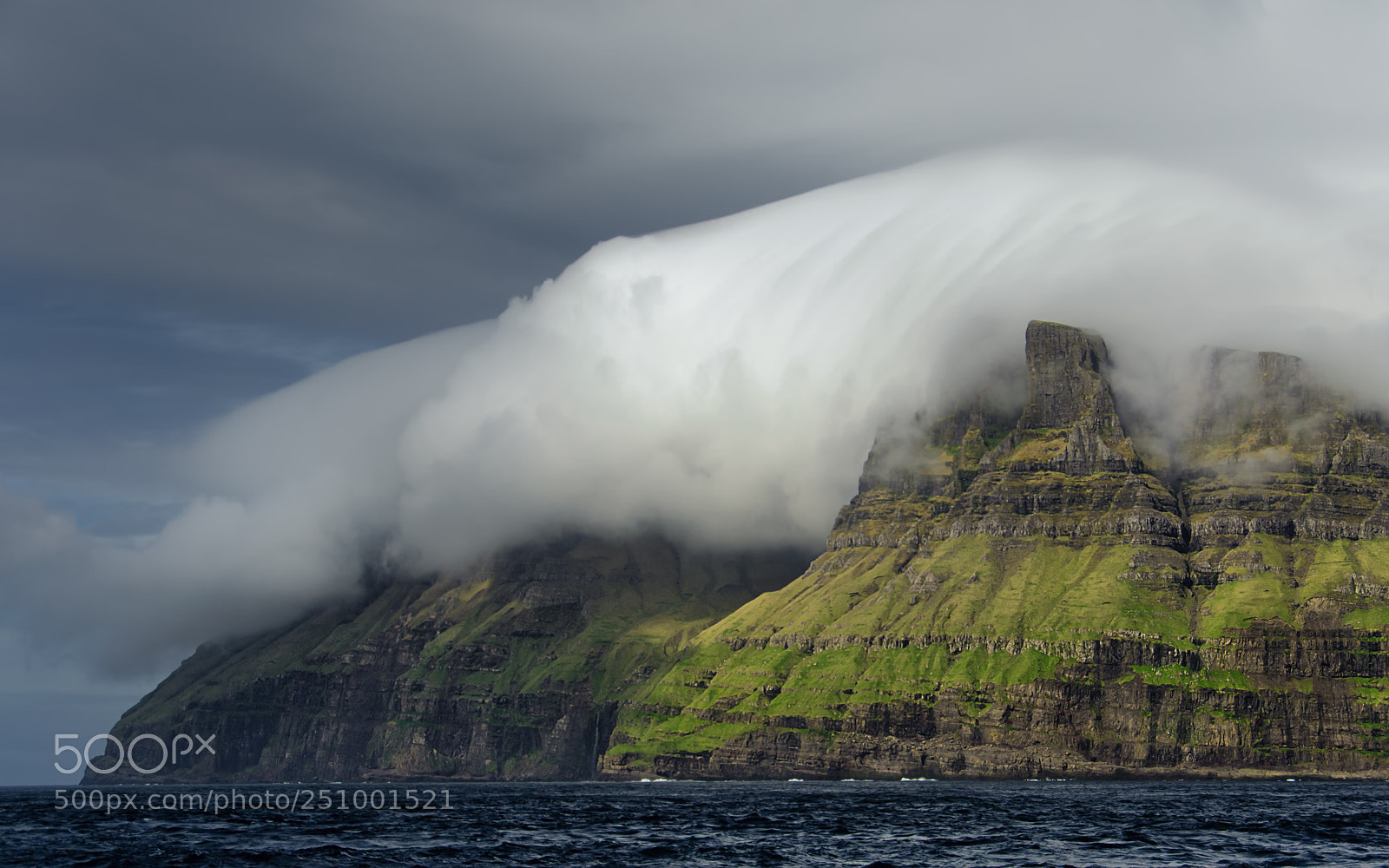 Nikon D7000 sample photo. Clouds of faroe islands photography