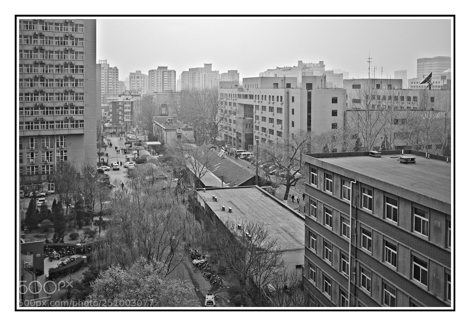 Fujifilm X100F sample photo. Fog over beijing photography