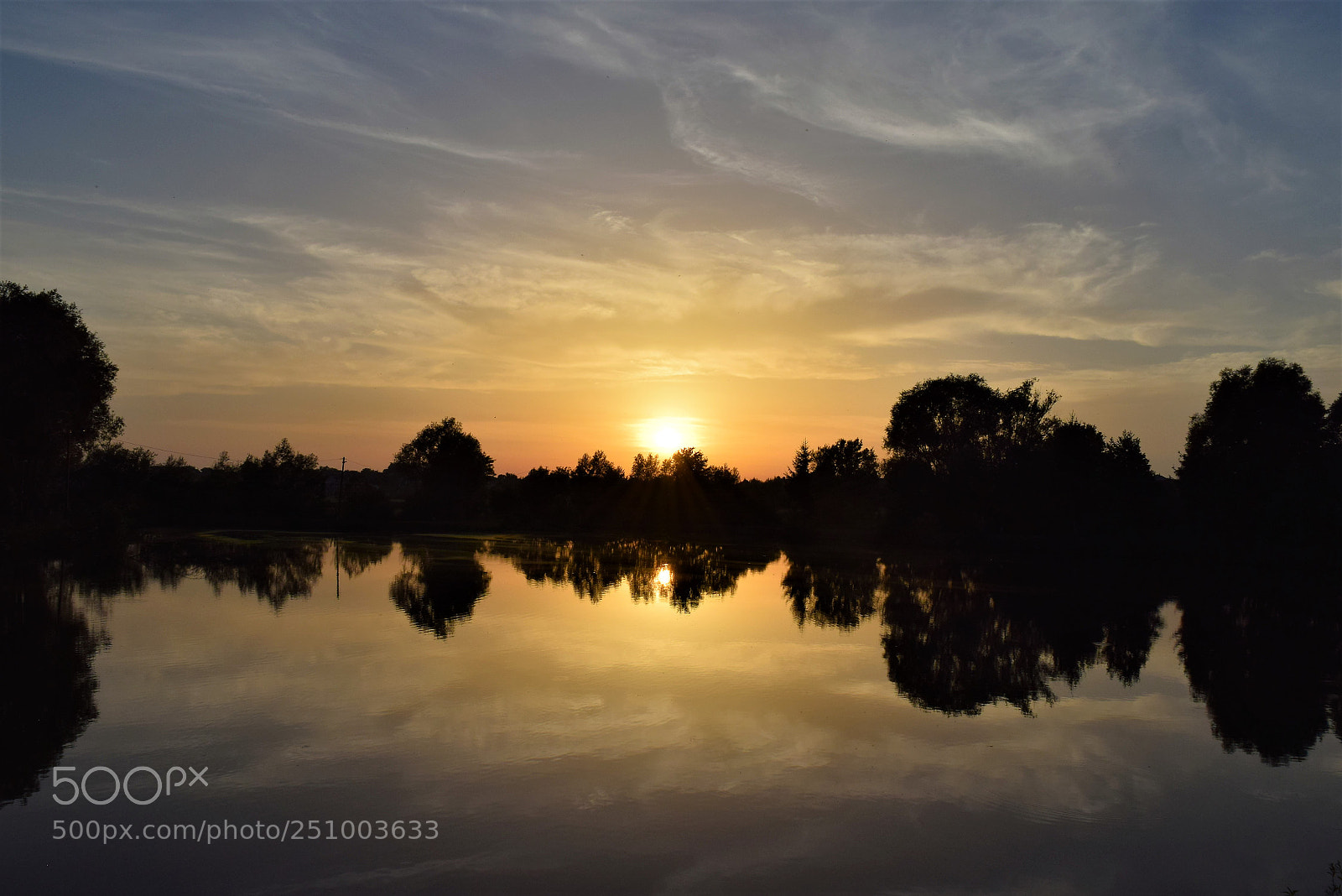Nikon D3300 sample photo. Sunset on the lake photography
