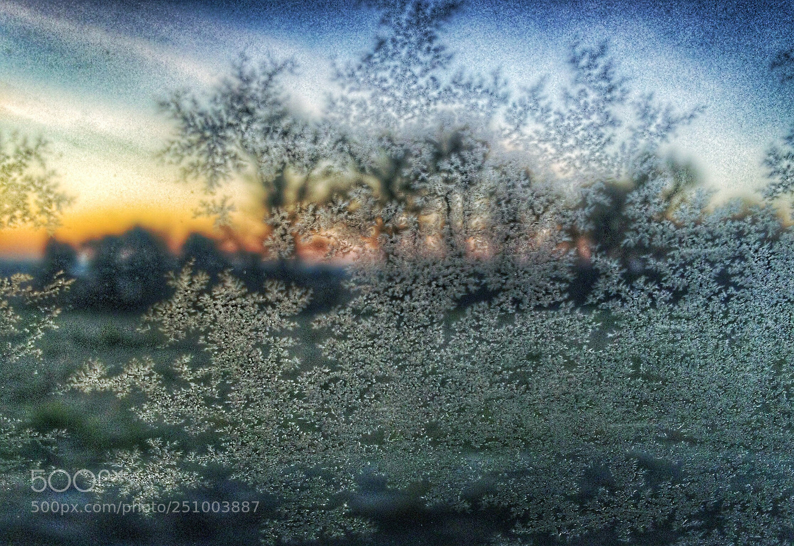 Apple iPhone 5s sample photo. Frosted sunrise photography