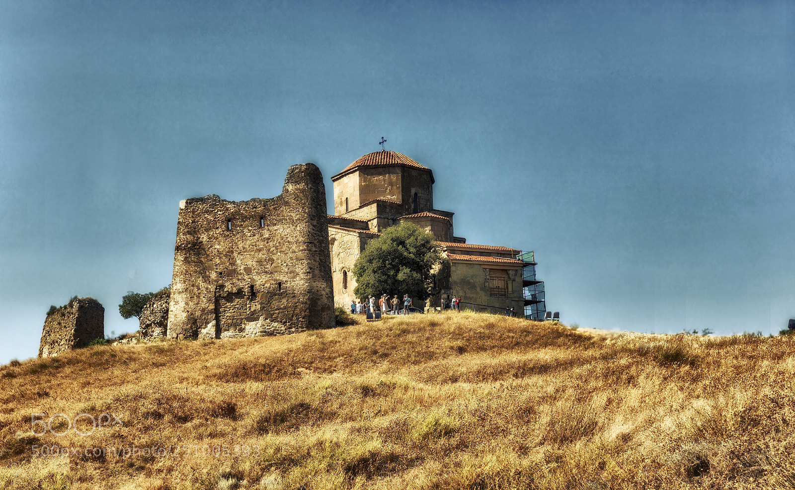 Canon EOS 5D Mark II sample photo. Jvari monastery photography