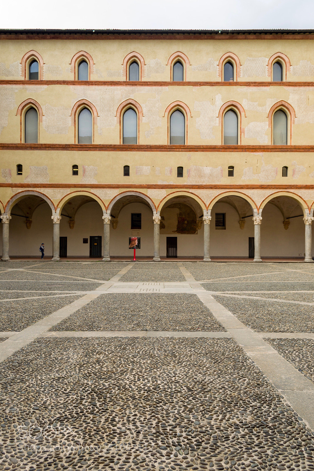 Nikon D3100 sample photo. Castello sforzesco, milano photography