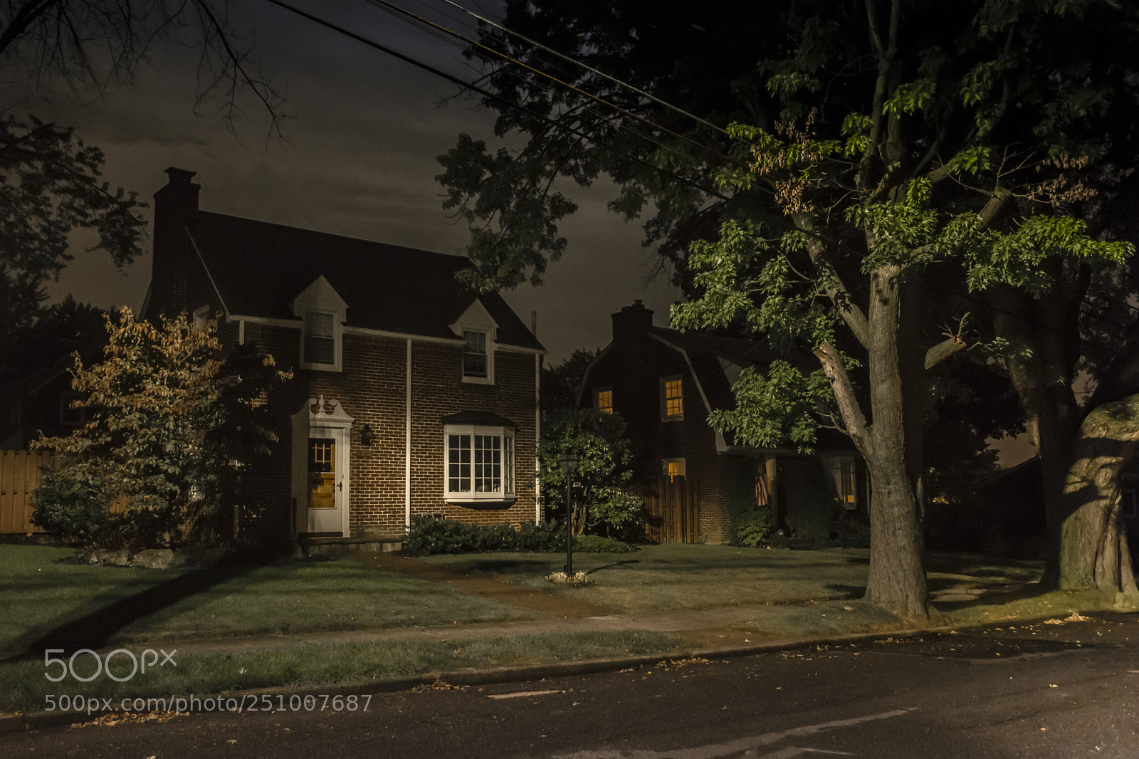 Nikon D7100 sample photo. Red brick house photography