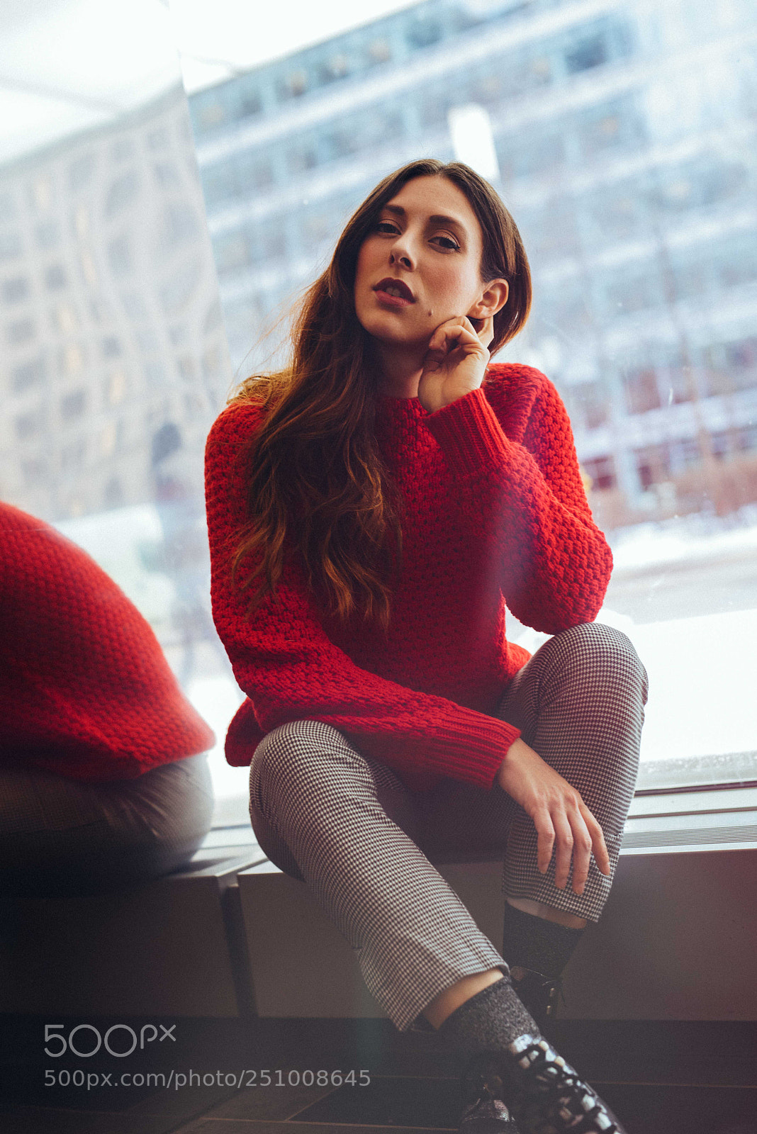Nikon D810 sample photo. Portrait old port montreal photography