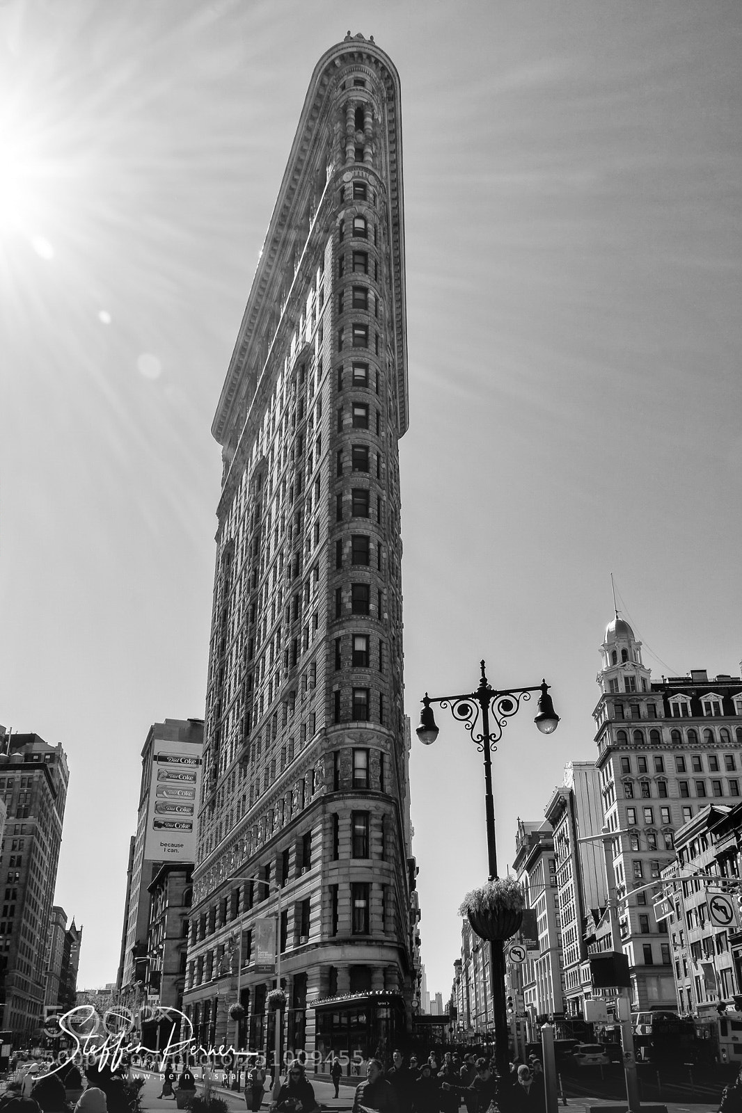 Sony a6000 sample photo. Flatiron building photography