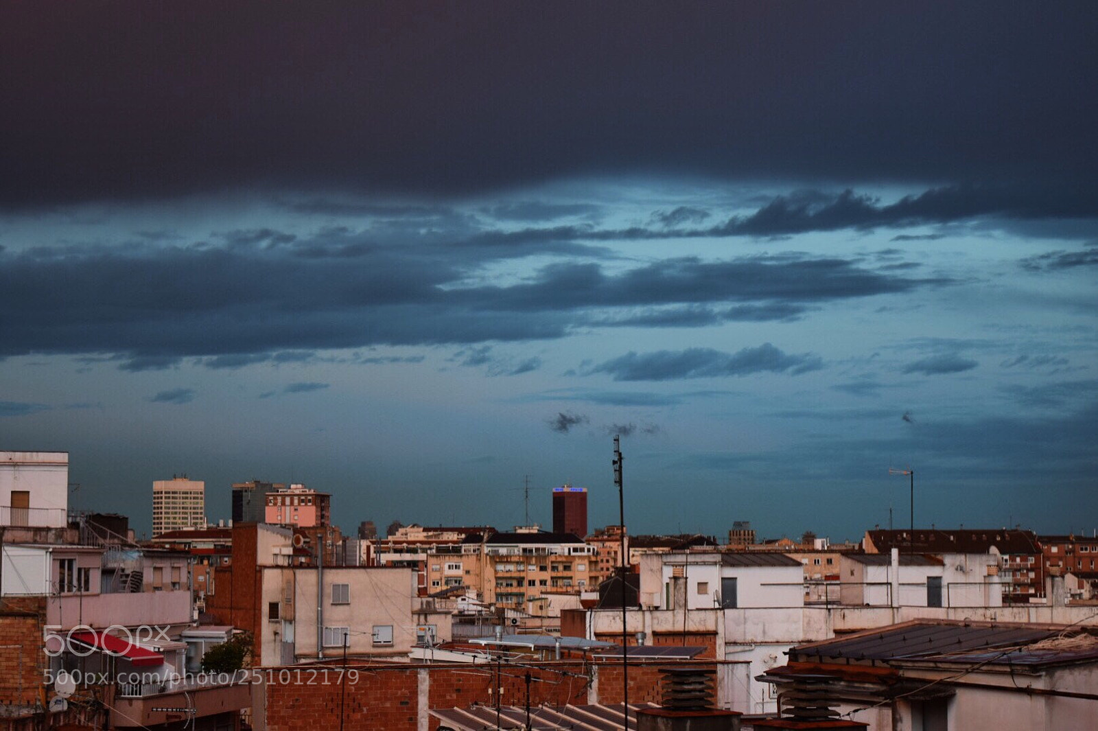 Nikon D5300 sample photo. Barcelona azul  photography