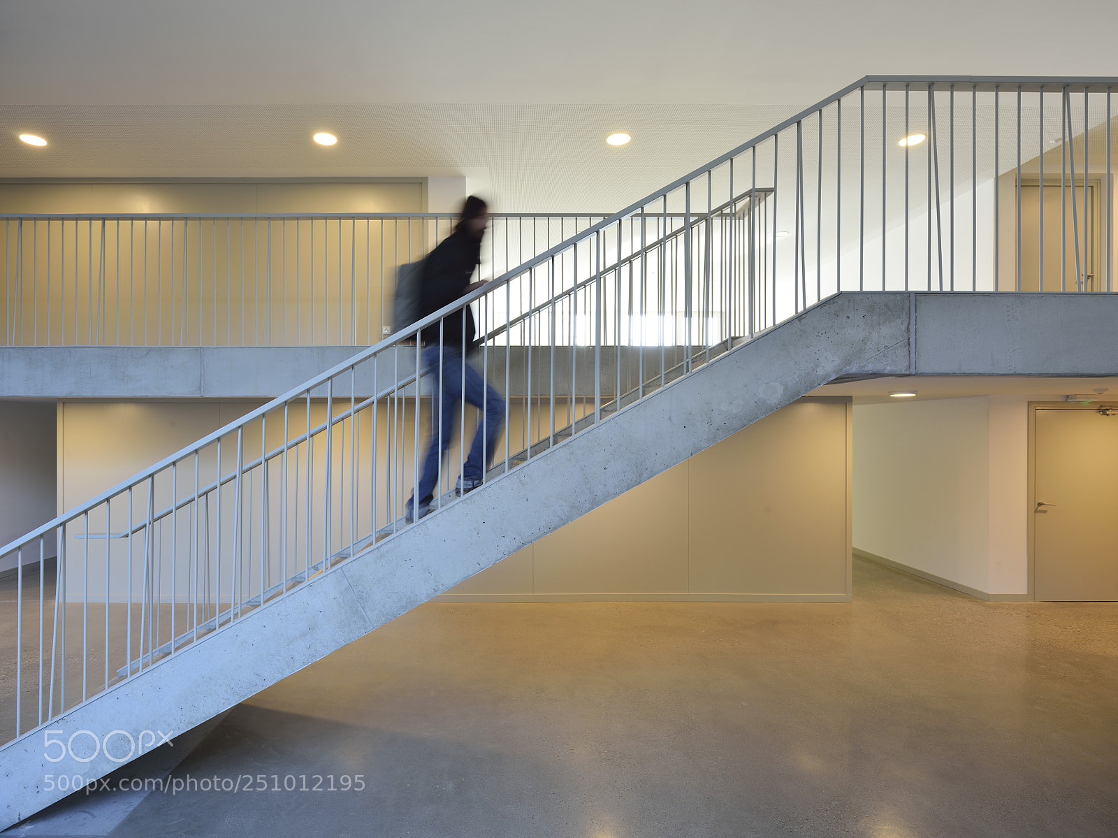 Nikon D800 sample photo. Escalier béton photography