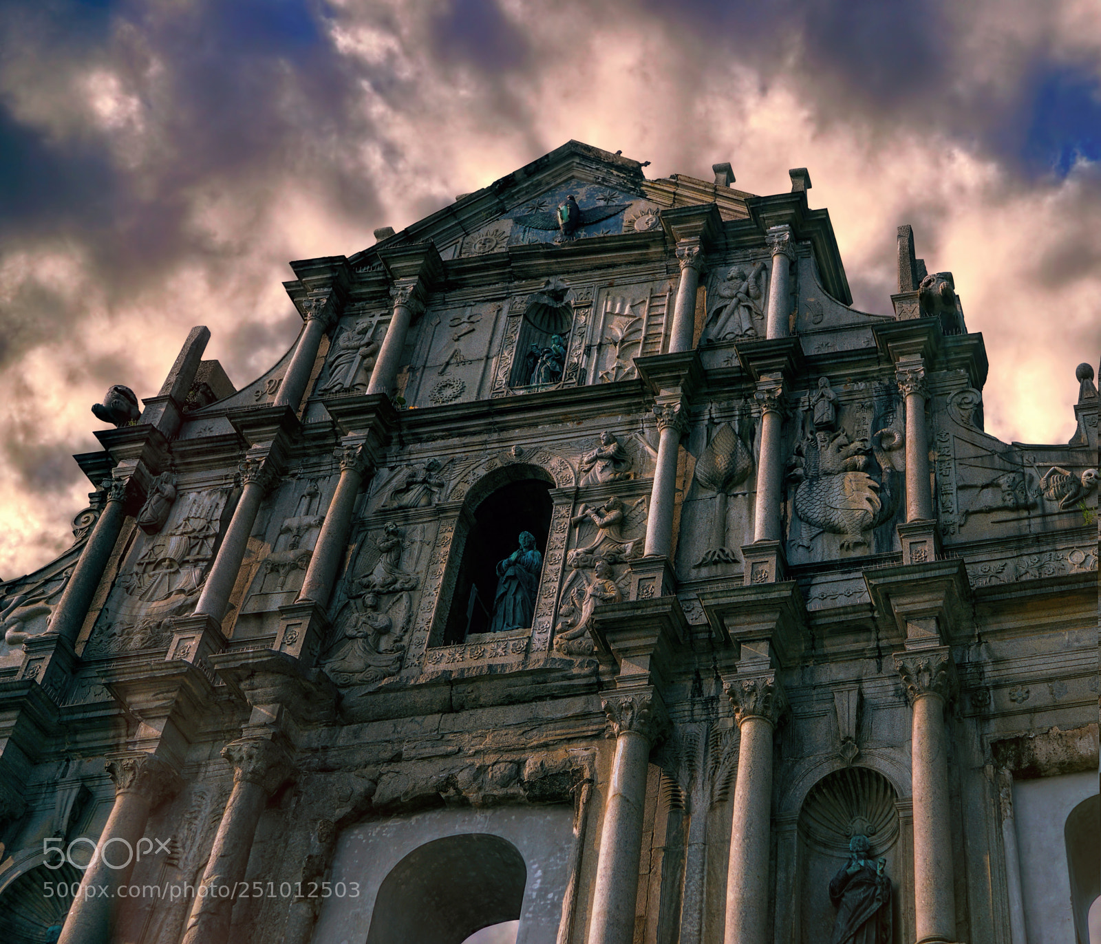 Sony a6300 sample photo. Ruins of st. paul's photography
