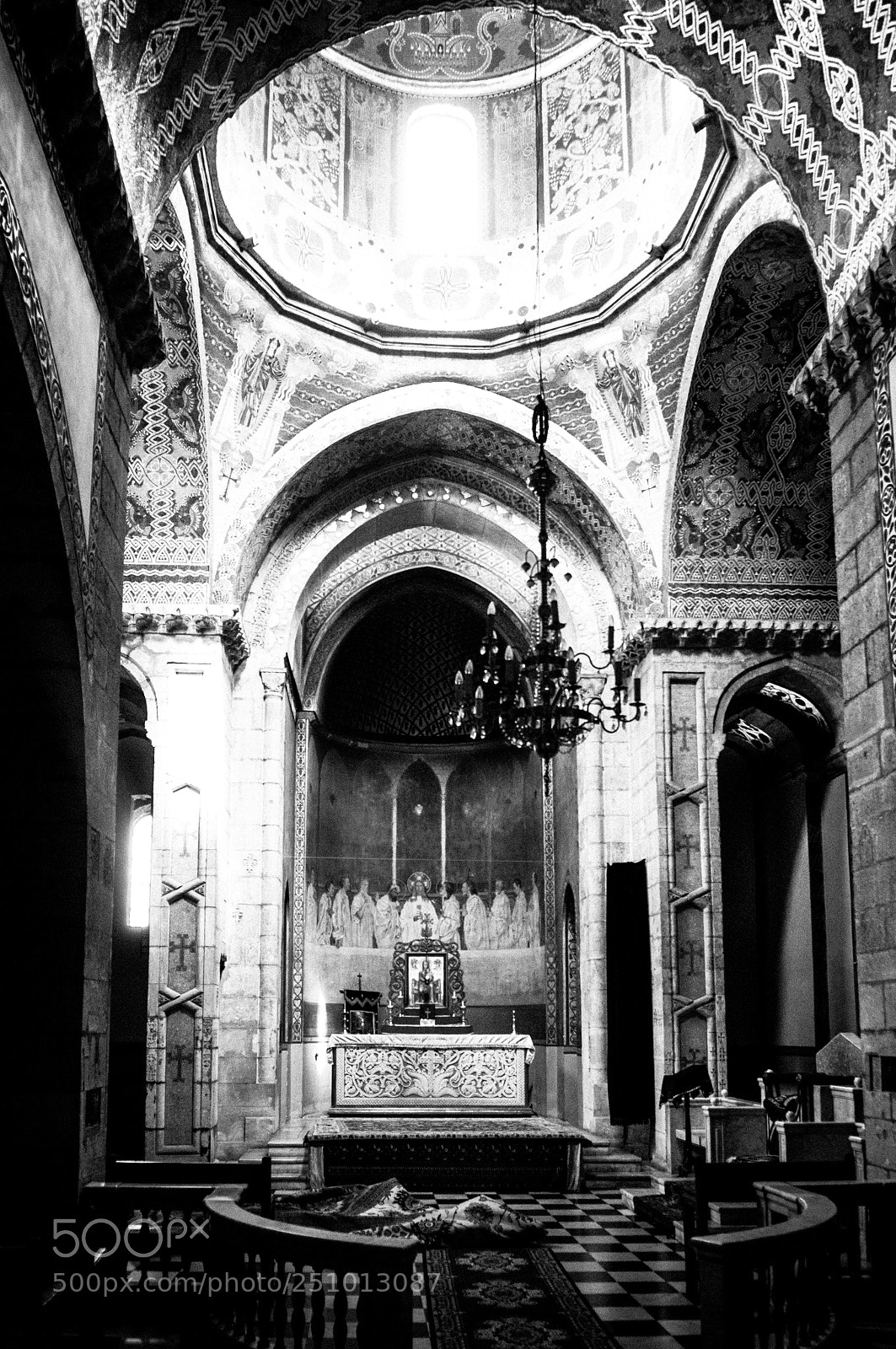 Nikon D300 sample photo. Old church photography