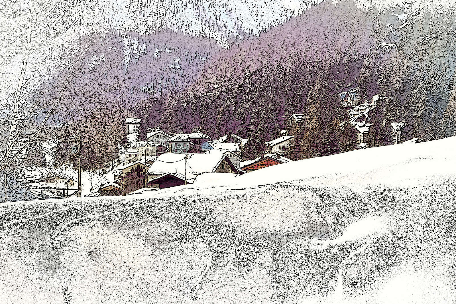 Nikon D3100 sample photo. Chiareggio - valmalenco photography