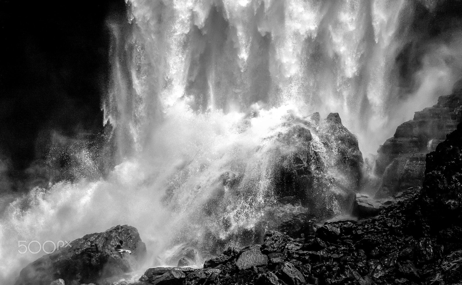 Nikon 1 AW1 sample photo. White water curtain photography