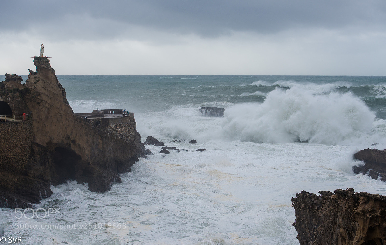 Nikon D800 sample photo. Rocher de la vierge photography