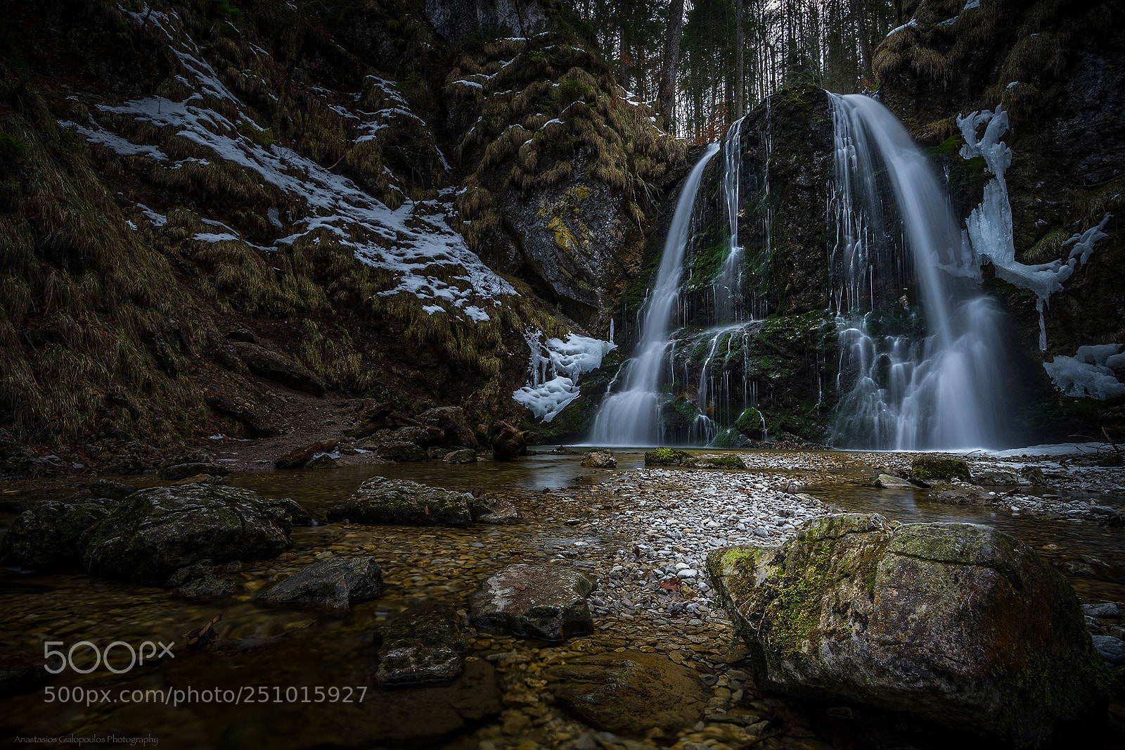 Nikon D7200 sample photo. The waterfall photography