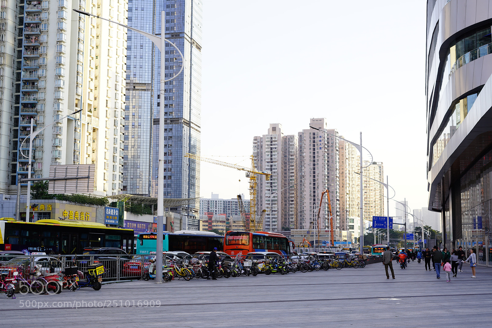 Sony a7R II sample photo. It is shenzhen constructing photography