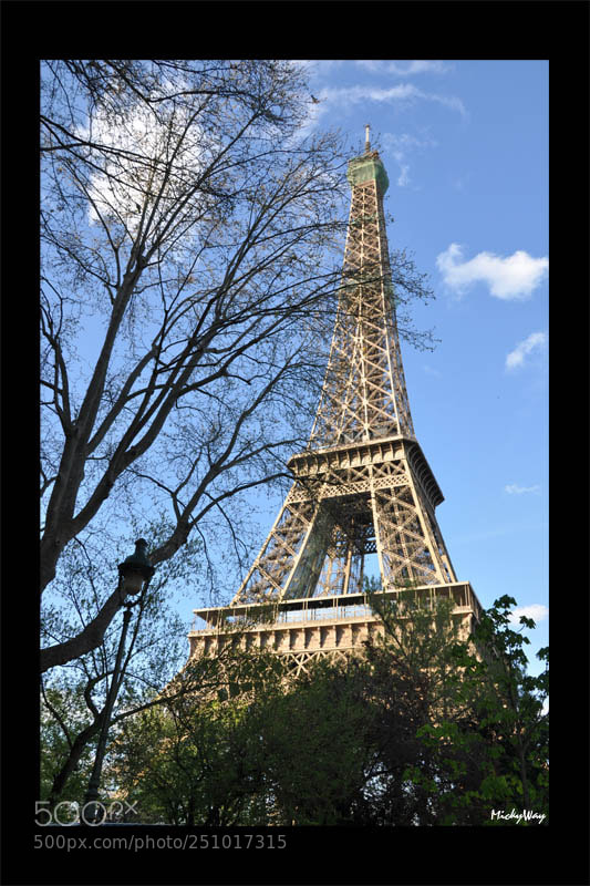 Nikon D90 sample photo. Tour eiffel photography