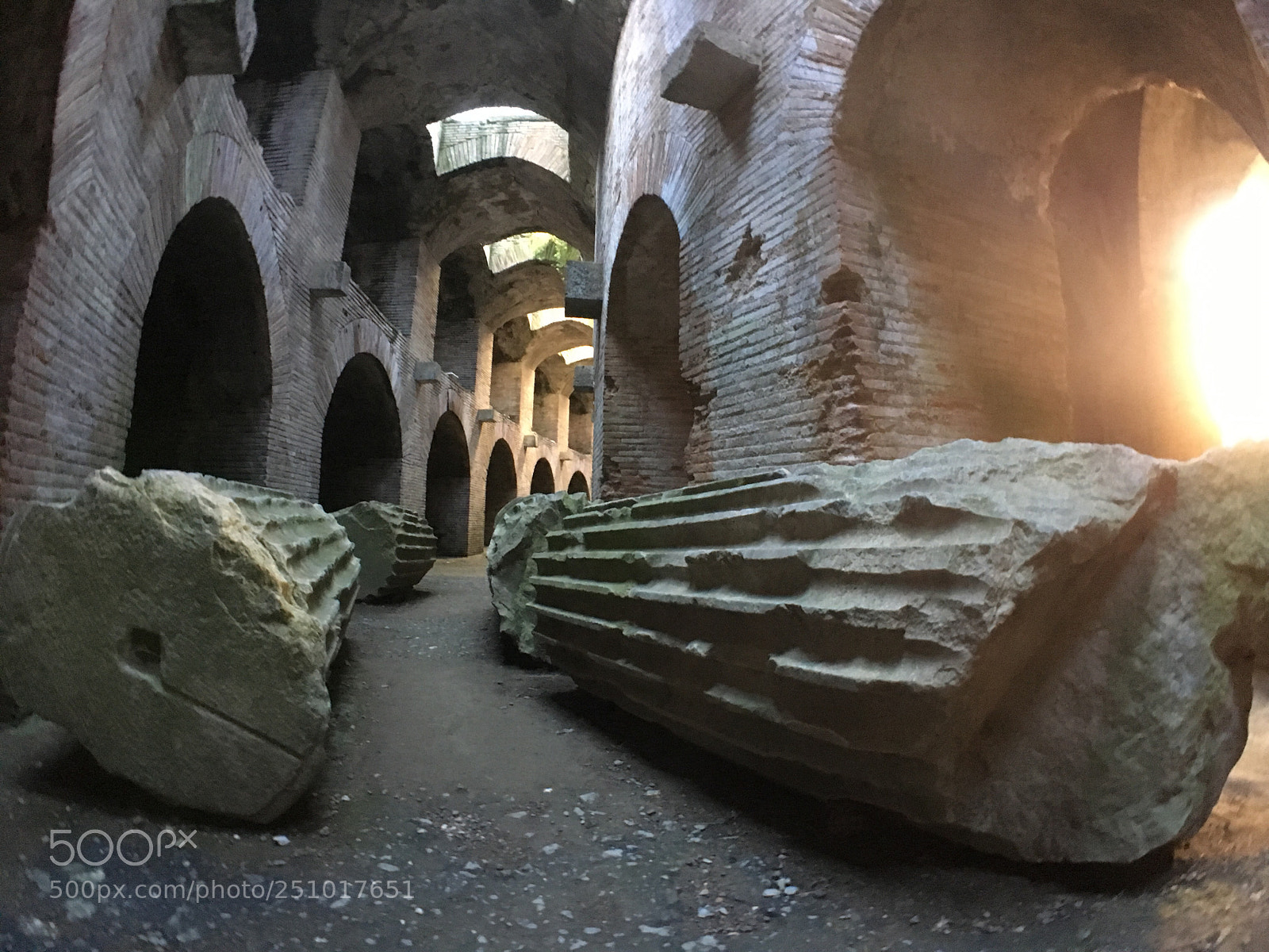 Apple iPhone 6s sample photo. Flavian amphitheater photography