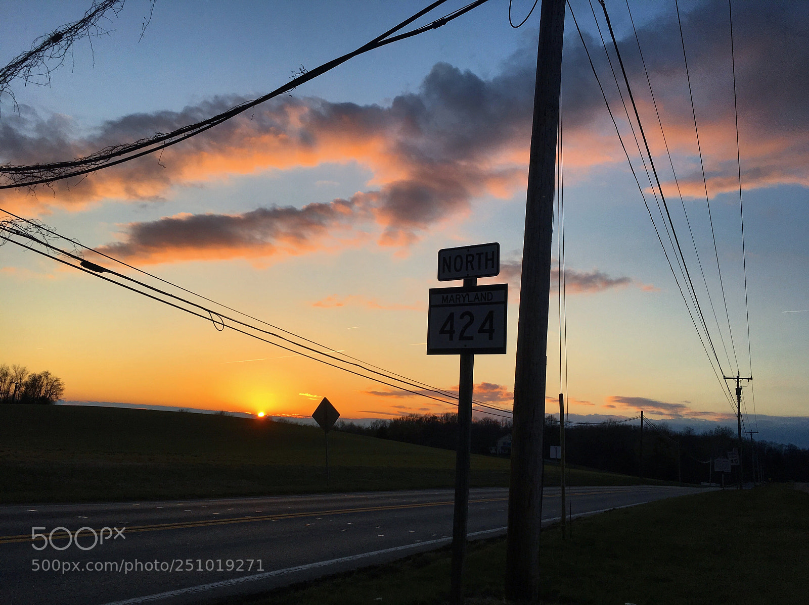 Apple iPhone 6s sample photo. Sunset on farmland photography