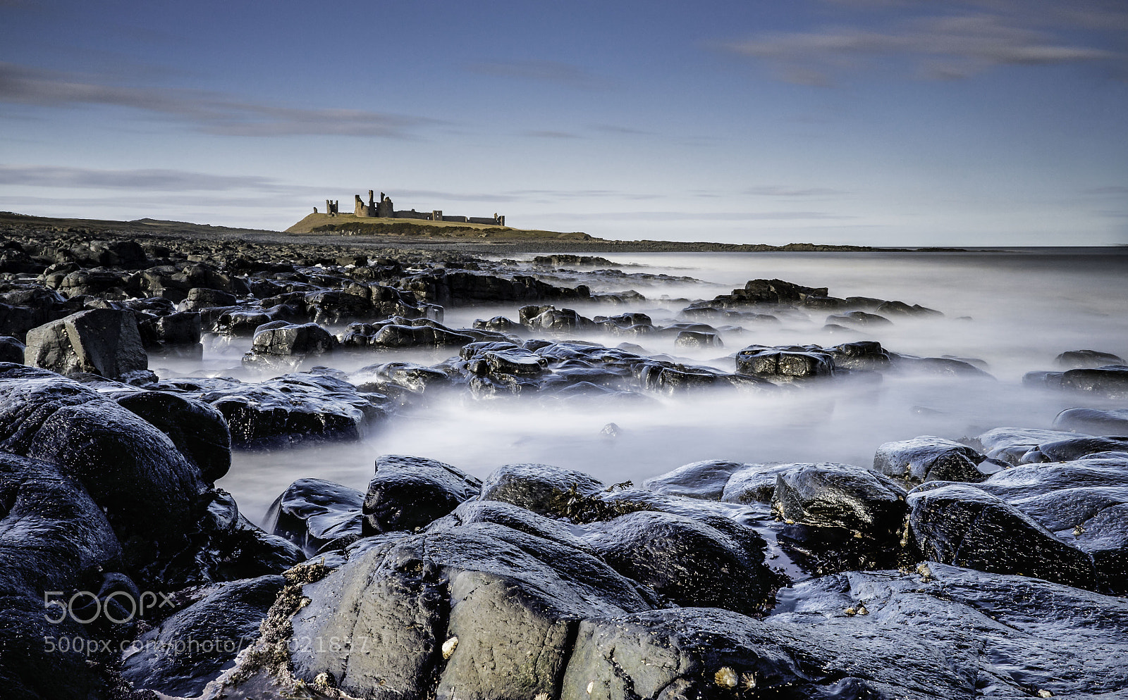 Canon EOS 6D Mark II sample photo. Dunstanburgh castle northumberland photography