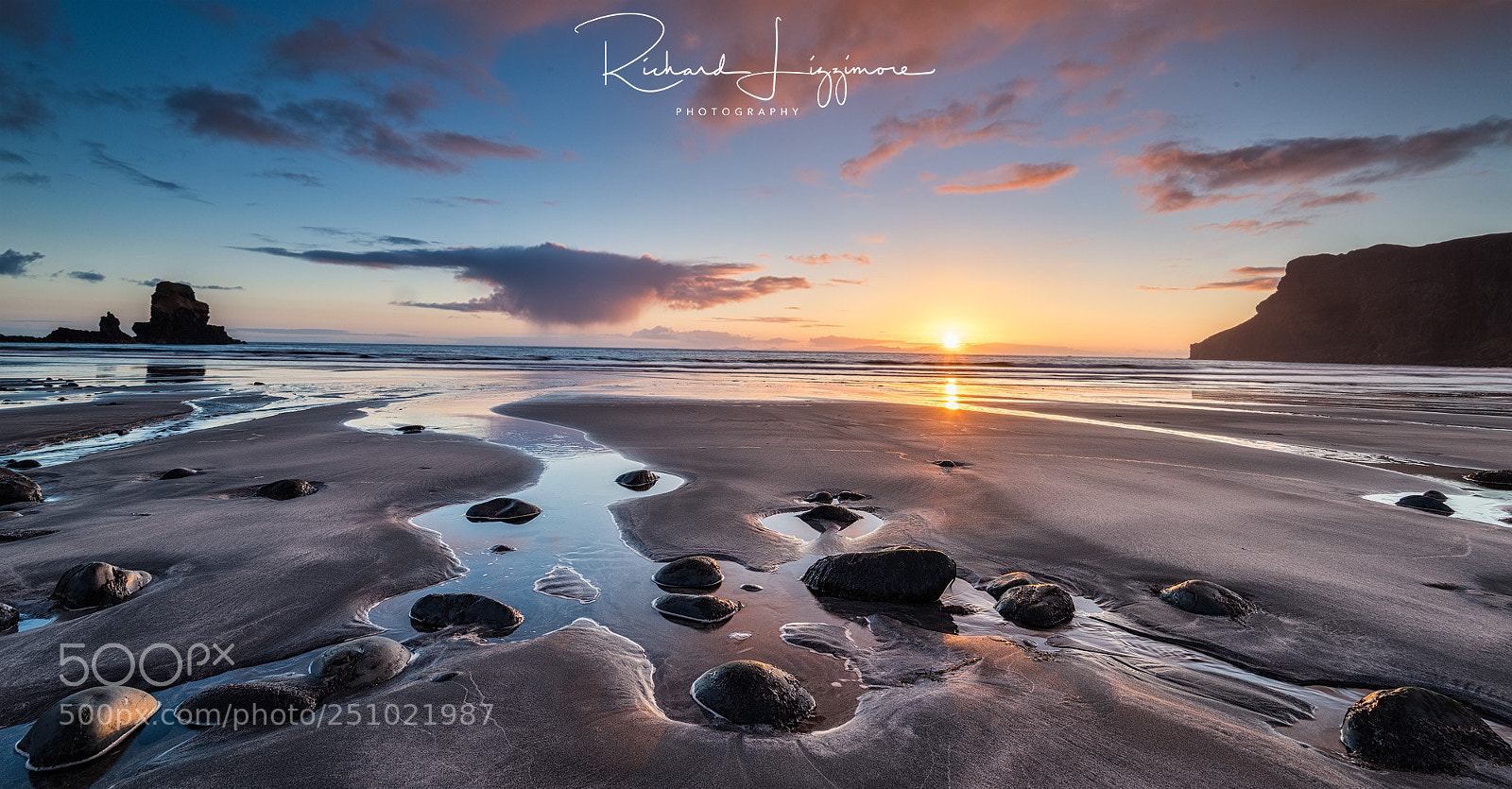 Nikon D810 sample photo. Talisker sunset photography