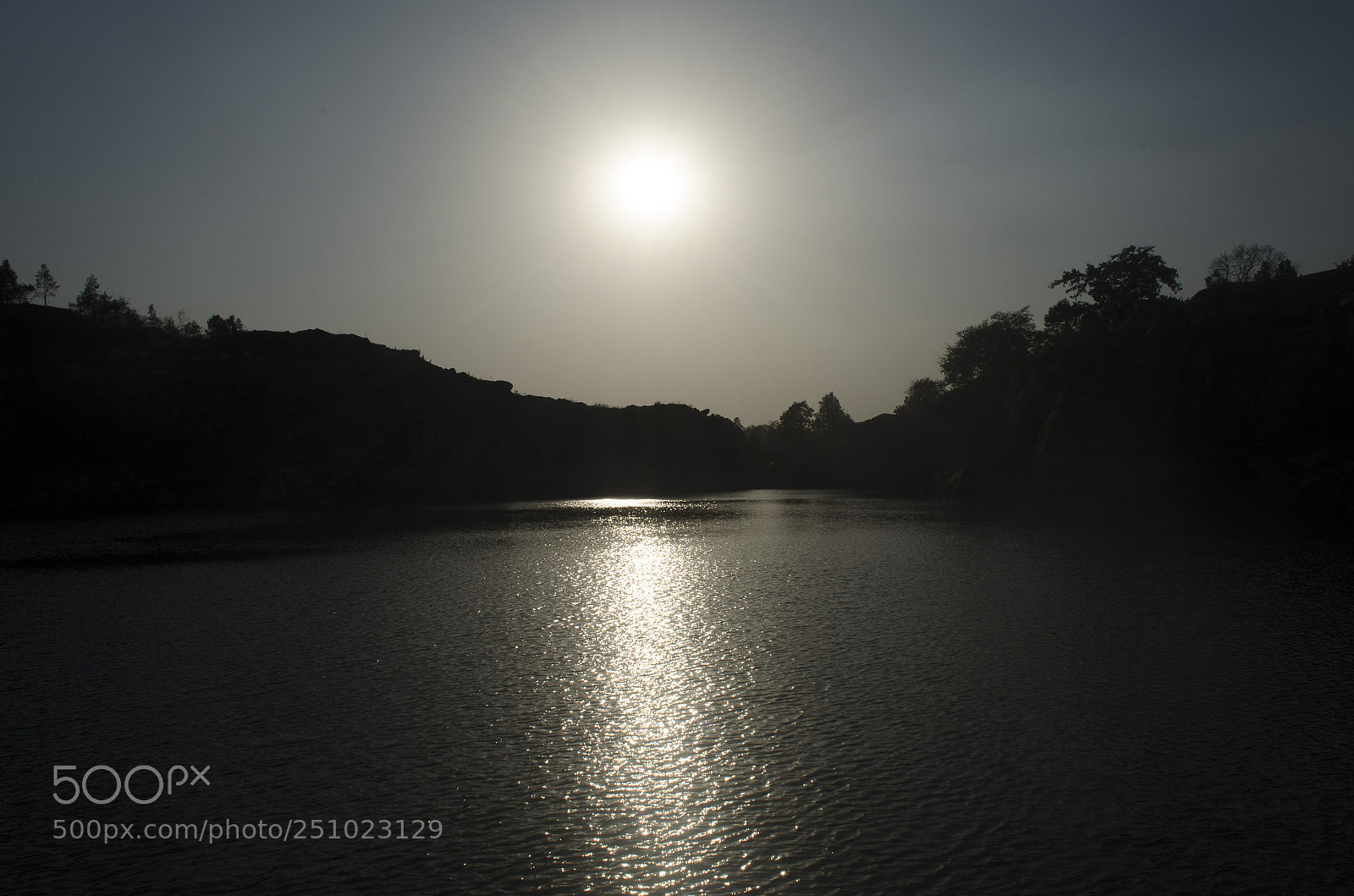 Nikon D5100 sample photo. Dusk on lake. photography