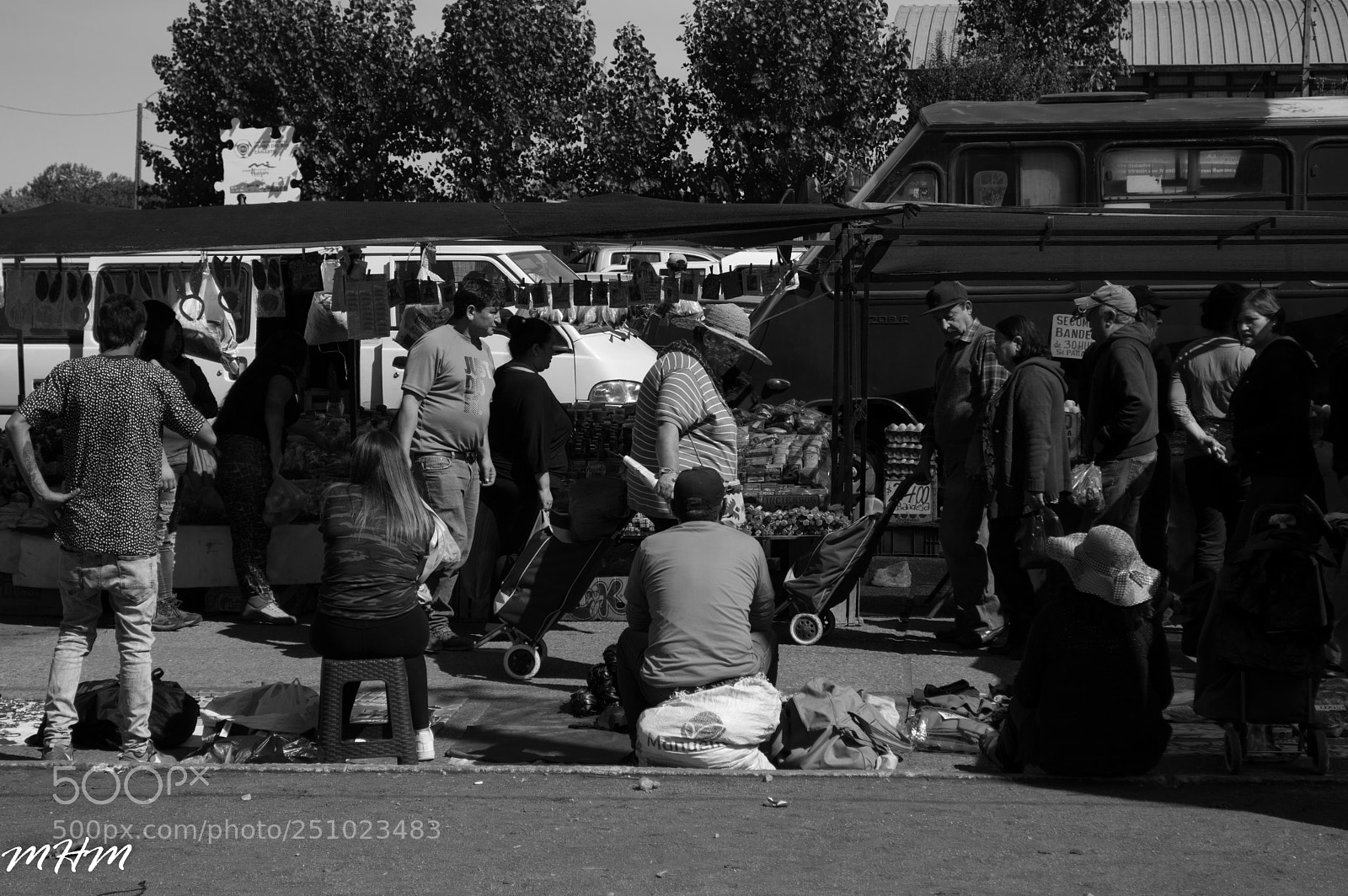 Nikon D3200 sample photo. Sunday market photography