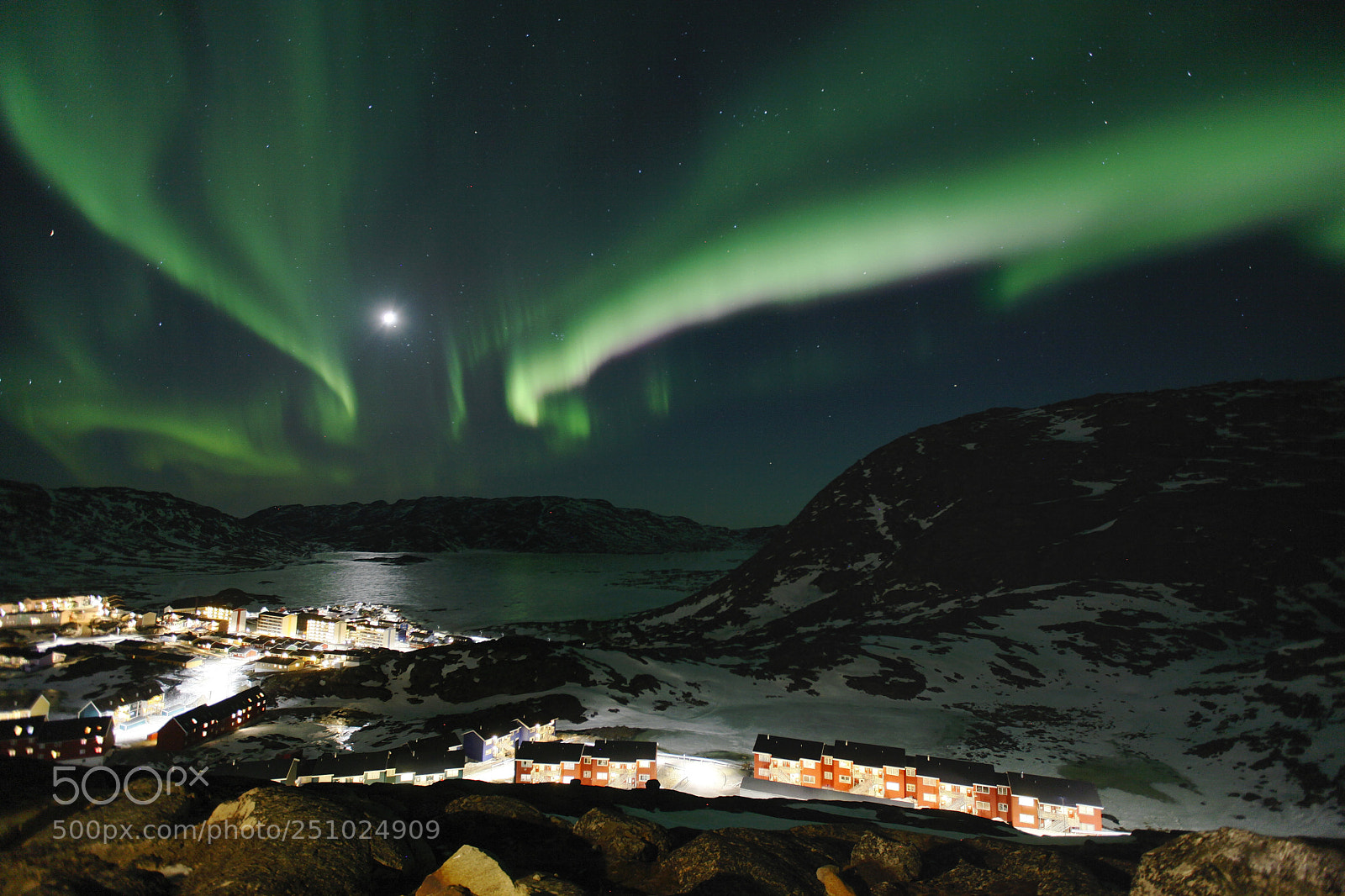 Canon EOS 5D Mark II sample photo. Northern lights photography