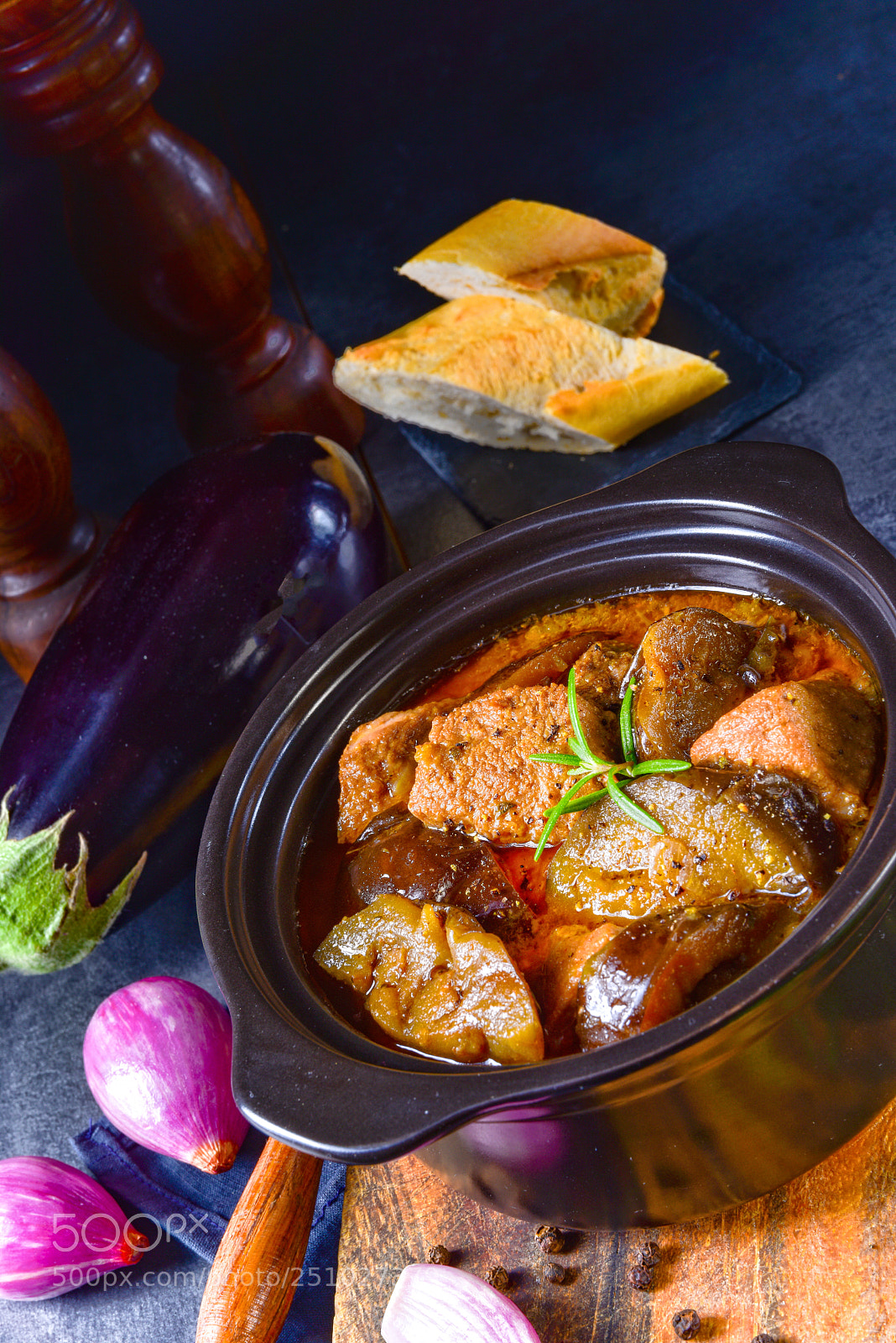 Nikon D810 sample photo. Eggplant casserole - melitzanes photography