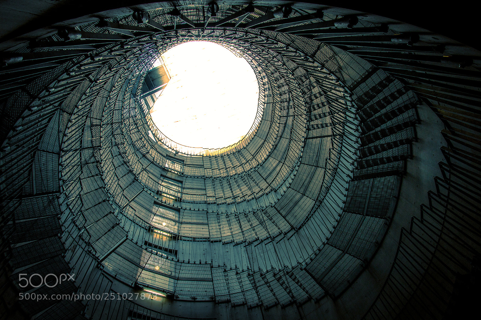Canon EOS 70D sample photo. Amazing spiral stairs photography