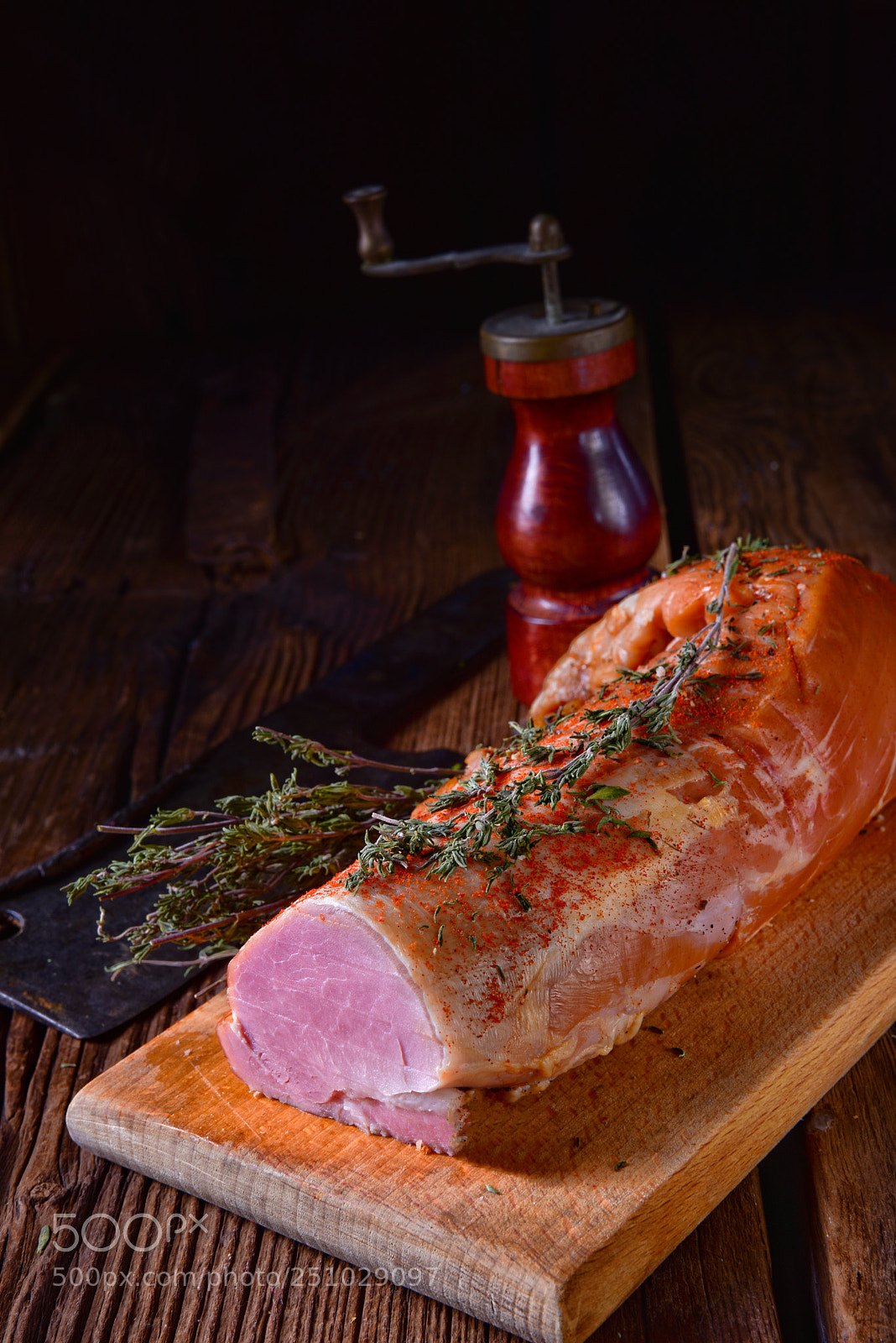 Nikon D810 sample photo. Pork tenderloin smoked with photography