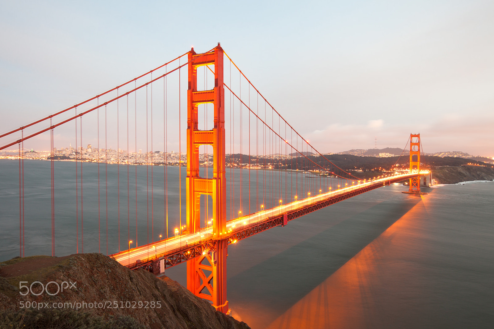 Canon EOS 5D Mark II sample photo. The golden gate bridge photography