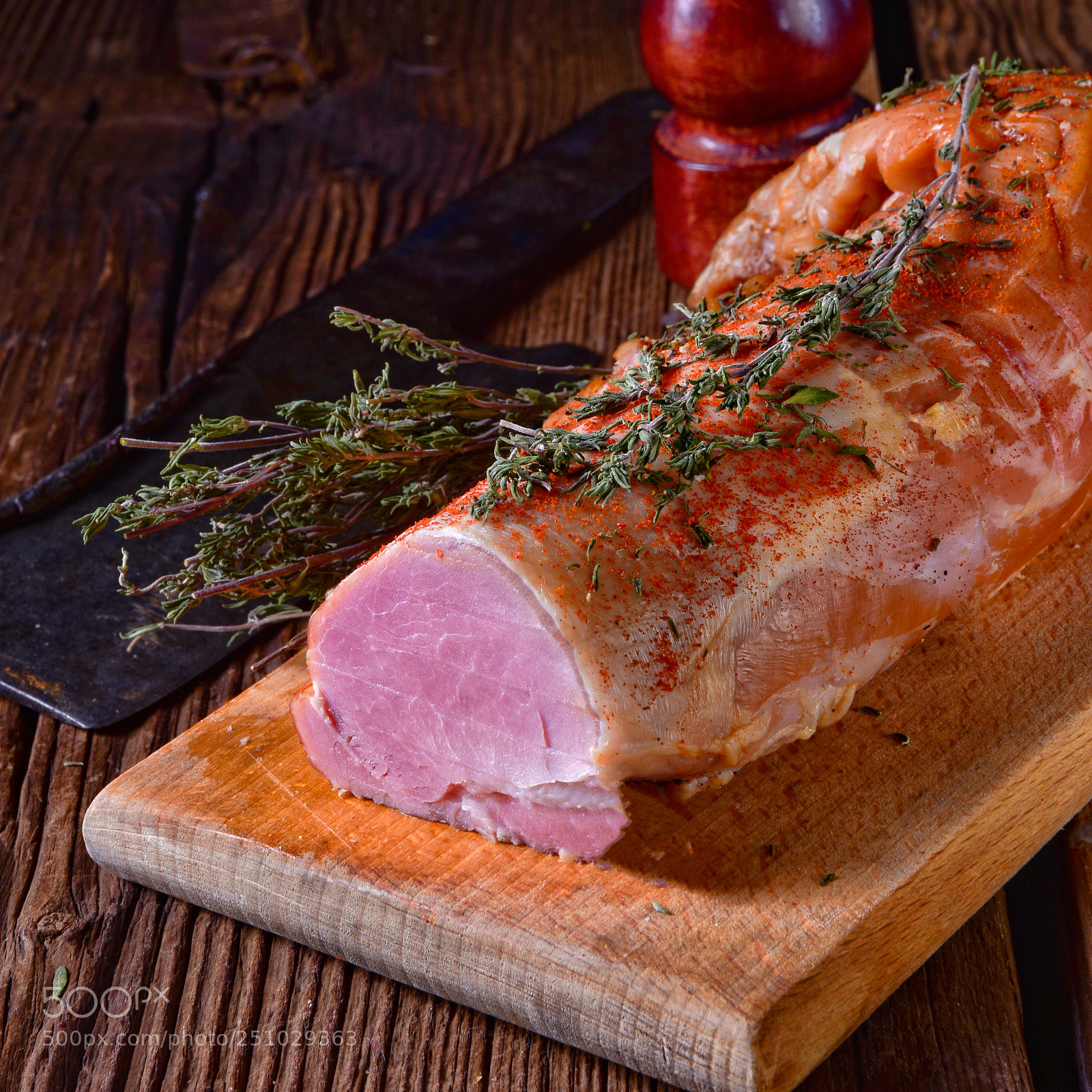 Nikon D810 sample photo. Pork tenderloin smoked with photography