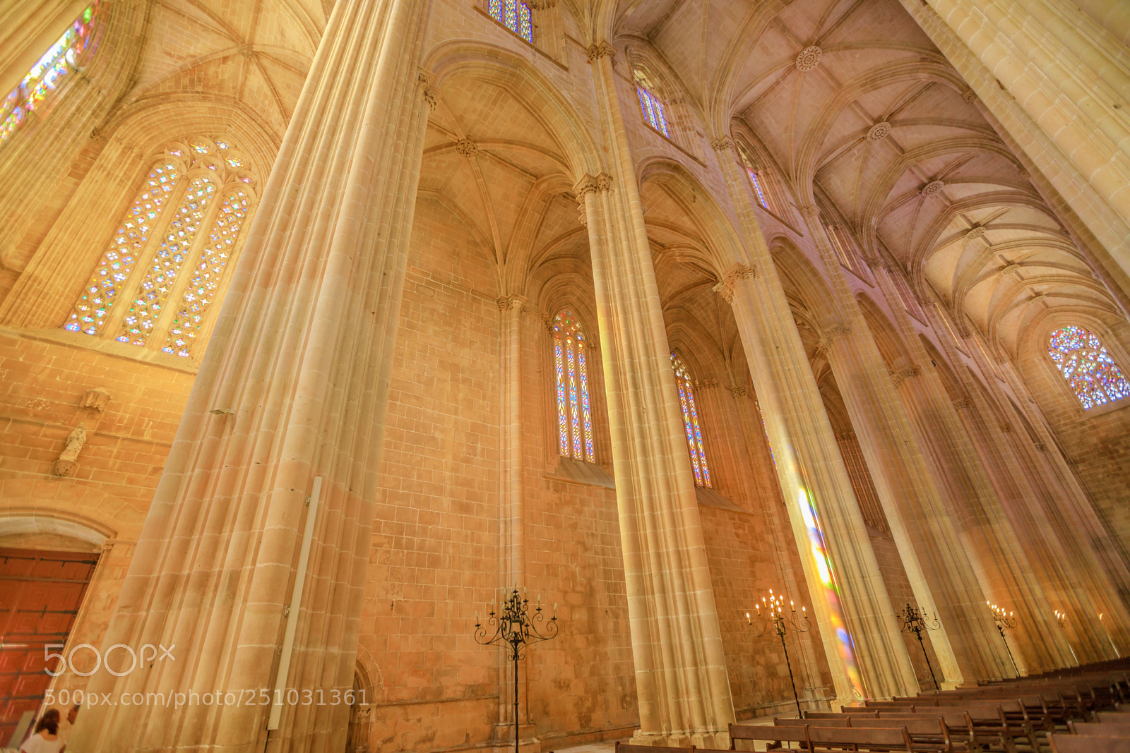 Canon EOS 5D Mark IV sample photo. Cathedral of batalha ceiling photography