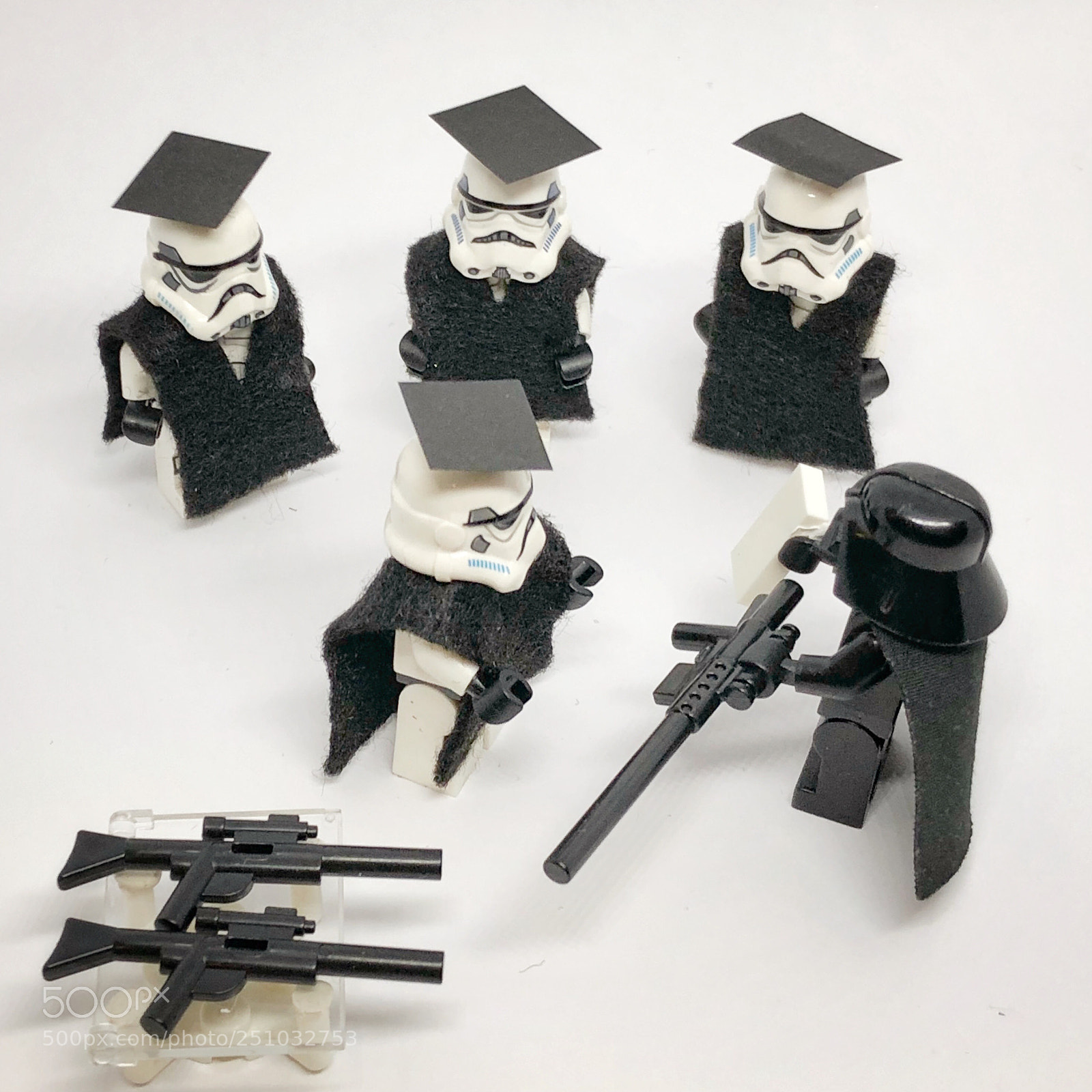 Apple iPhone X sample photo. Stormtrooper graduation photography