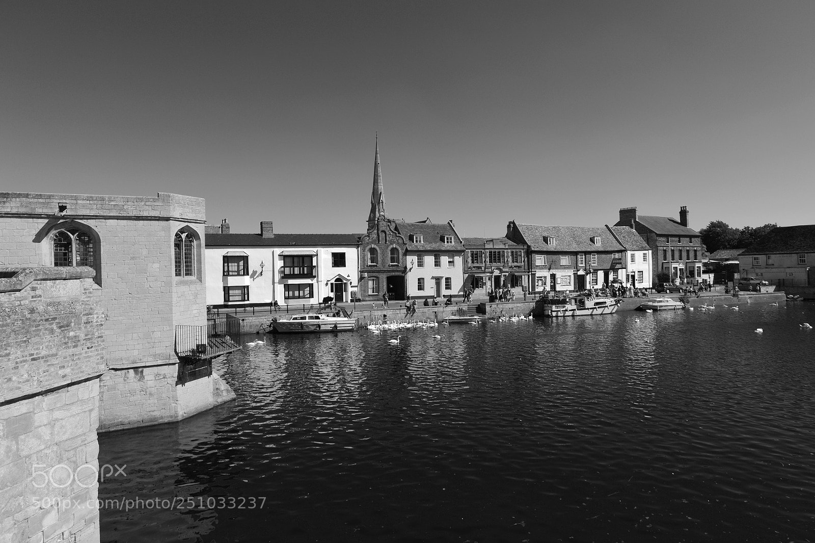 Canon EOS 5D Mark II sample photo. Boats on the river photography
